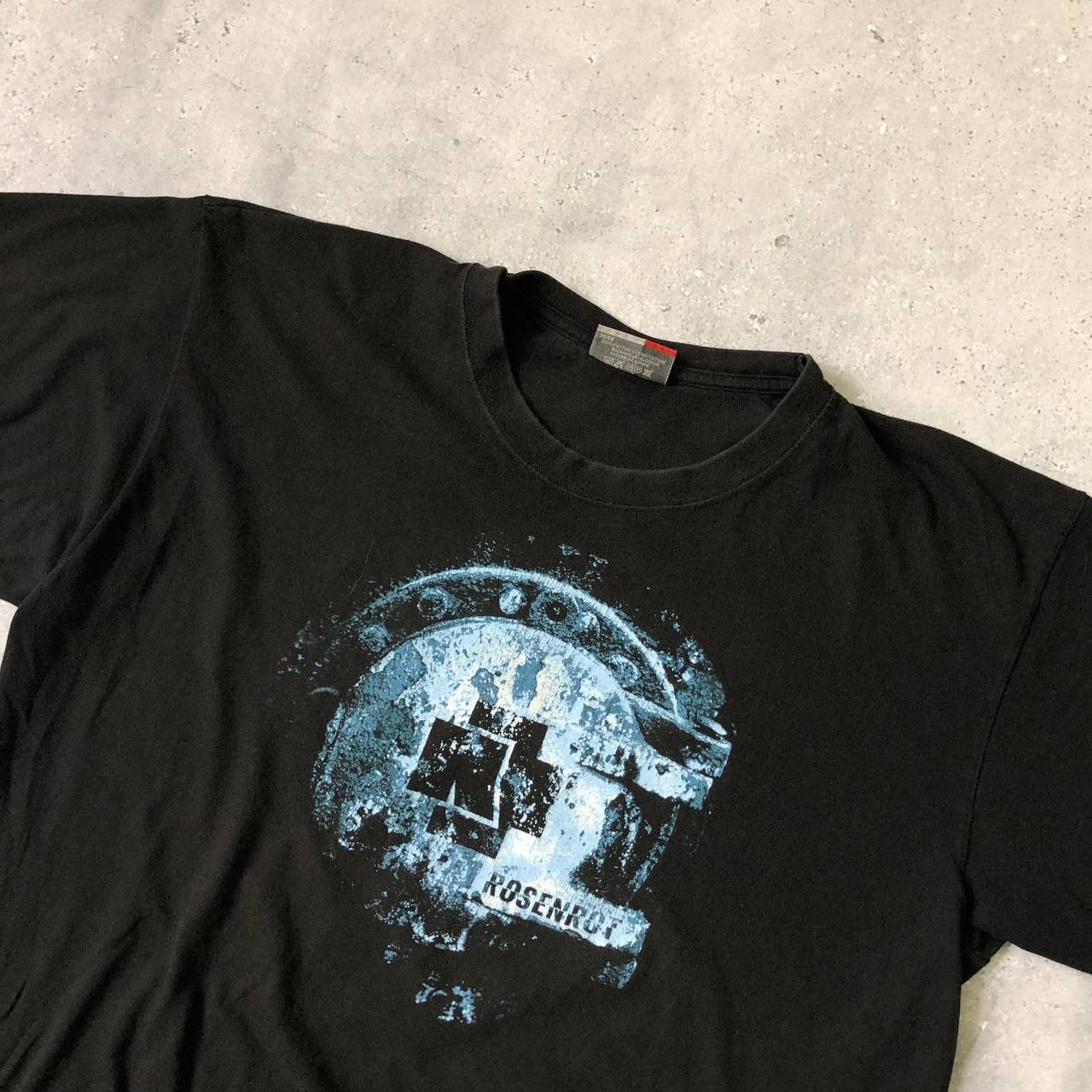 Band Tees Vintage 2005 Rammstein Rosenrot Band T Shirt Black Size XXL Size US XXL / EU 58 / 5 - 4 Thumbnail