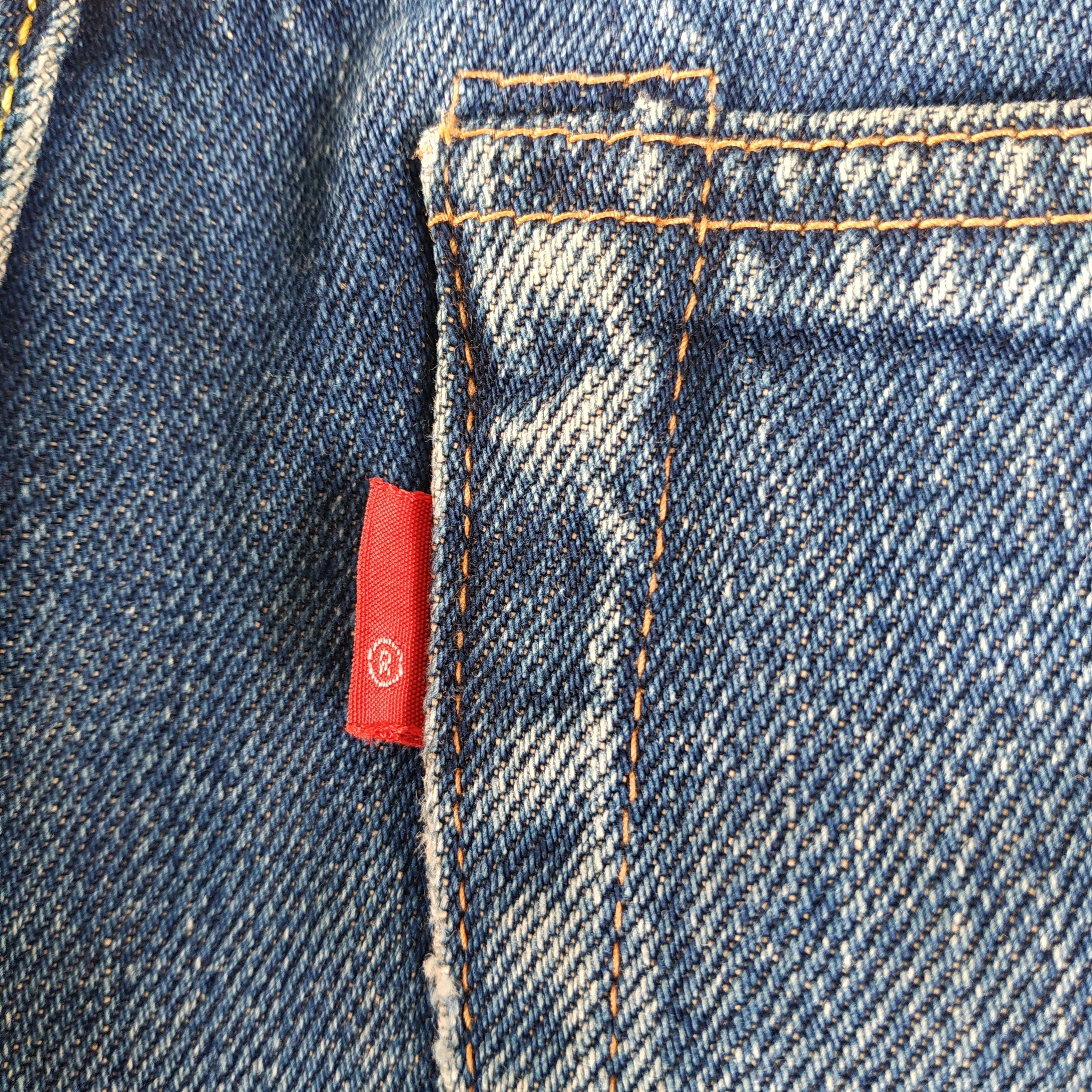 Japanese Brand × Vintage DENIM DISTRESSED VINTAGE SEWING CHOP O'alls SELVEDGE Size US 29 - 13 Thumbnail