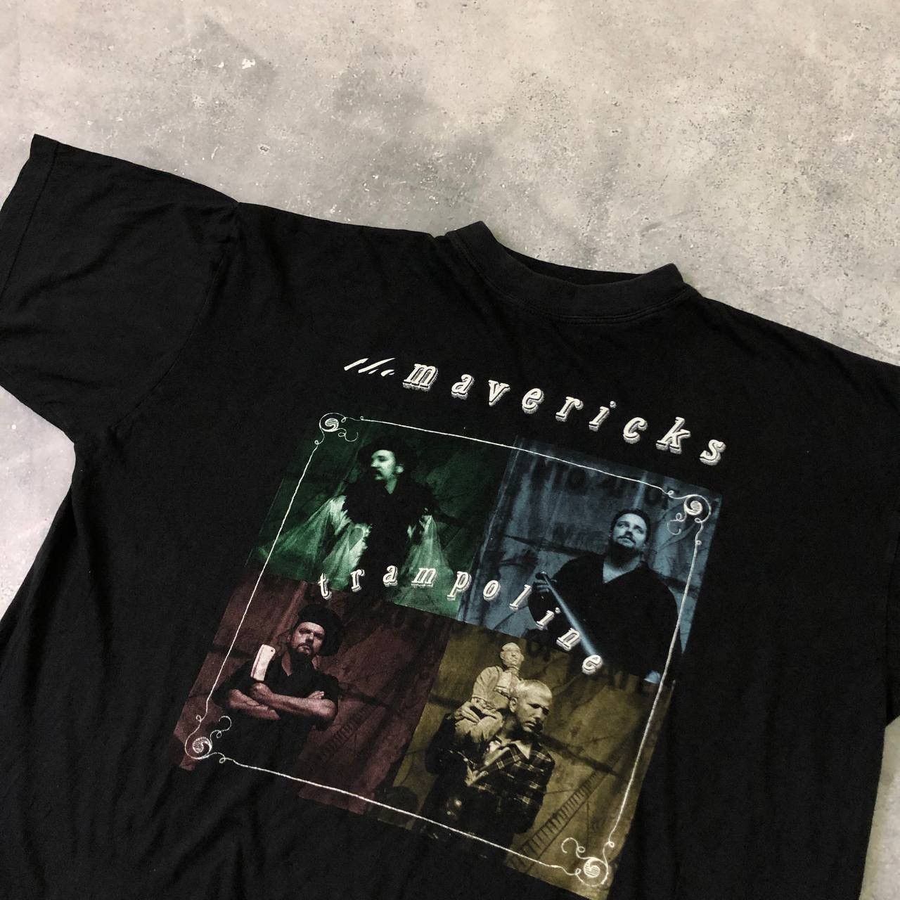 Band Tees Vintage 1998 Mavericks Trampoline Tour T Shirt Size US XL / EU 56 / 4 - 4 Thumbnail