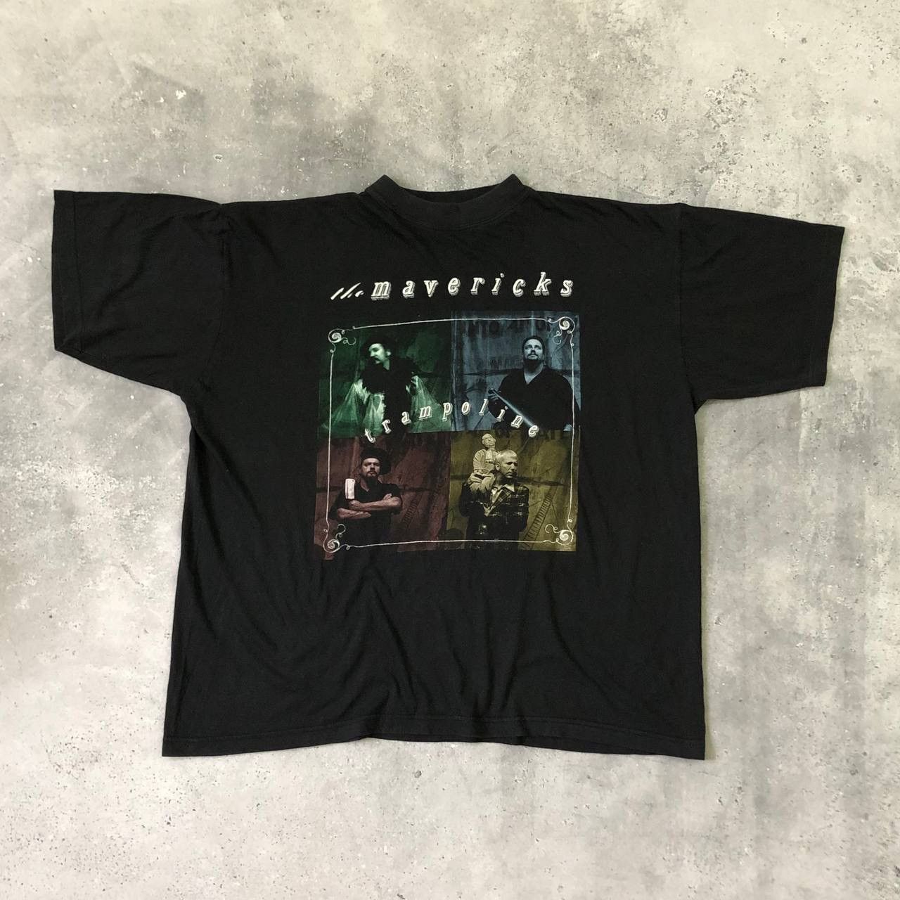 Band Tees Vintage 1998 Mavericks Trampoline Tour T Shirt Size US XL / EU 56 / 4 - 1 Thumbnail