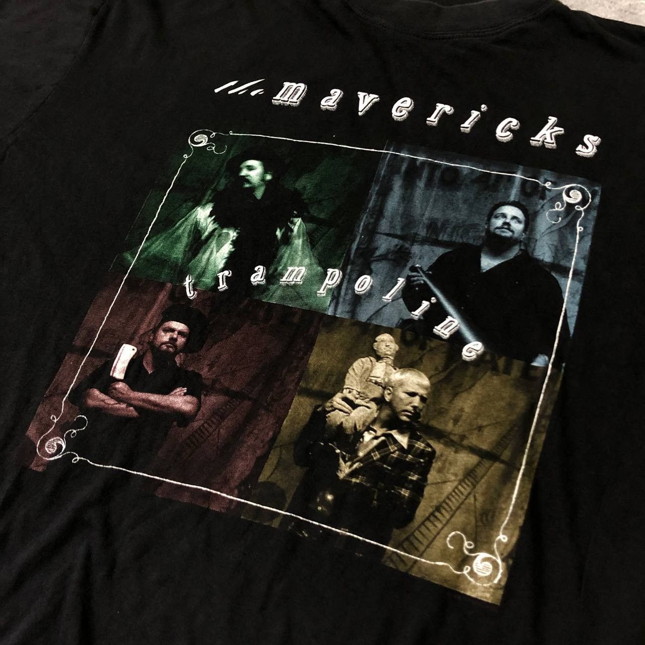 Band Tees Vintage 1998 Mavericks Trampoline Tour T Shirt Size US XL / EU 56 / 4 - 5 Thumbnail