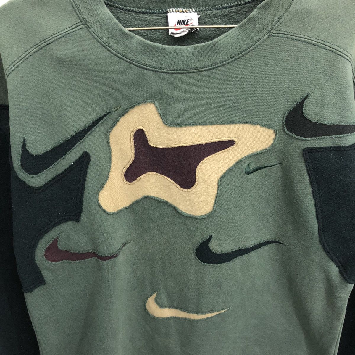 Nike × Vintage 1of1 custom reworked vintage nike rare design Size US L / EU 52-54 / 3 - 4 Thumbnail