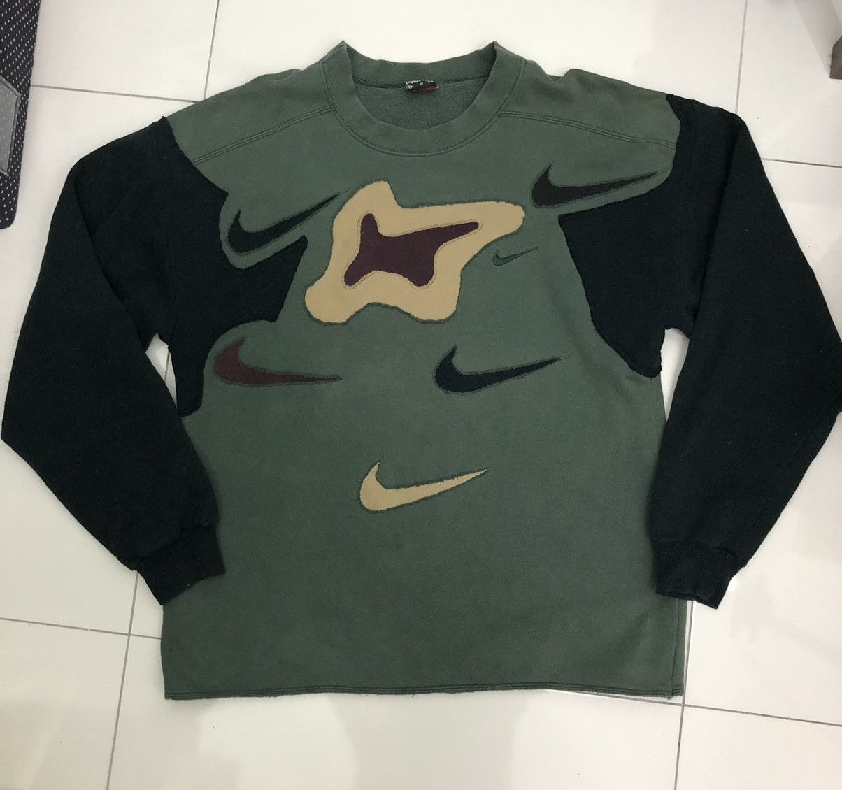 Nike × Vintage 1of1 custom reworked vintage nike rare design Size US L / EU 52-54 / 3 - 2 Thumbnail