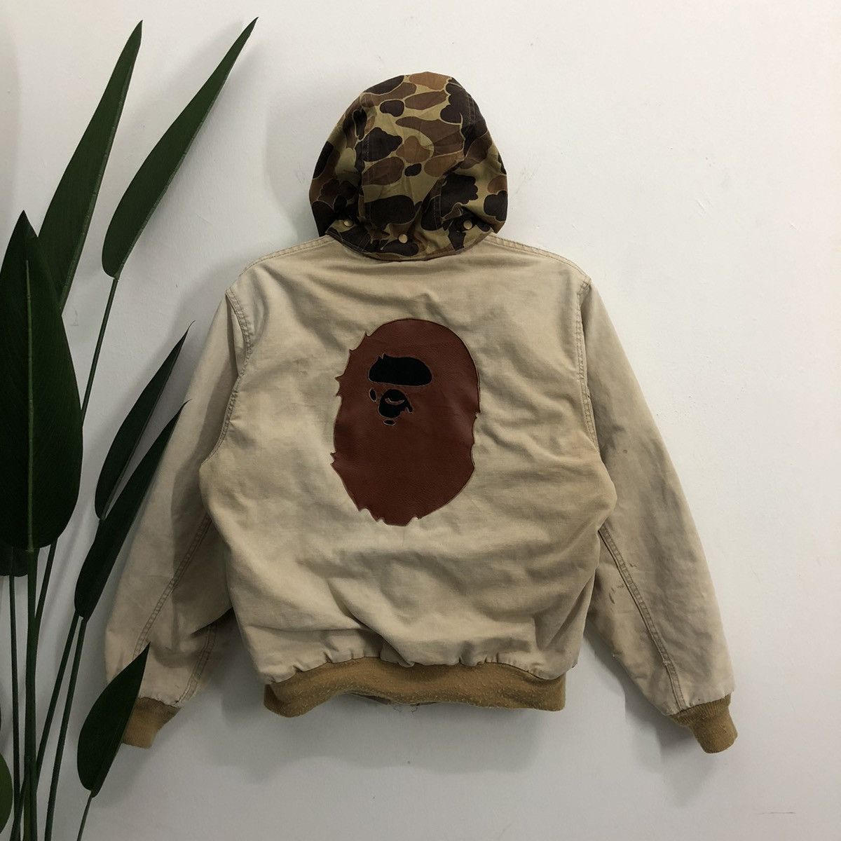 Carhartt × Vintage 🔥vintage carhartt 100 years custom leather patches - hood Size US L / EU 52-54 / 3 - 14 Thumbnail