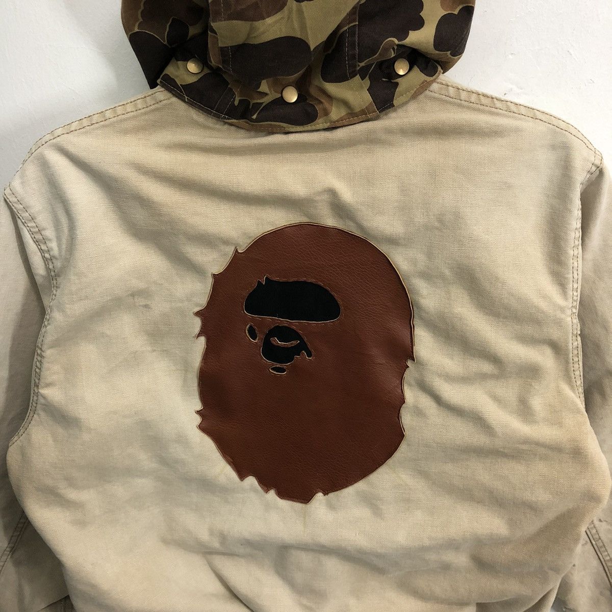 Carhartt × Vintage 🔥vintage carhartt 100 years custom leather patches - hood Size US L / EU 52-54 / 3 - 15 Thumbnail