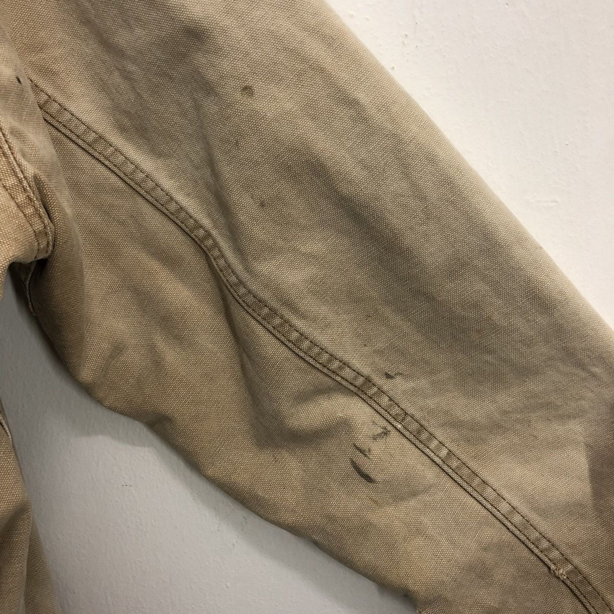 Carhartt × Vintage 🔥vintage carhartt 100 years custom leather patches - hood Size US L / EU 52-54 / 3 - 17 Thumbnail