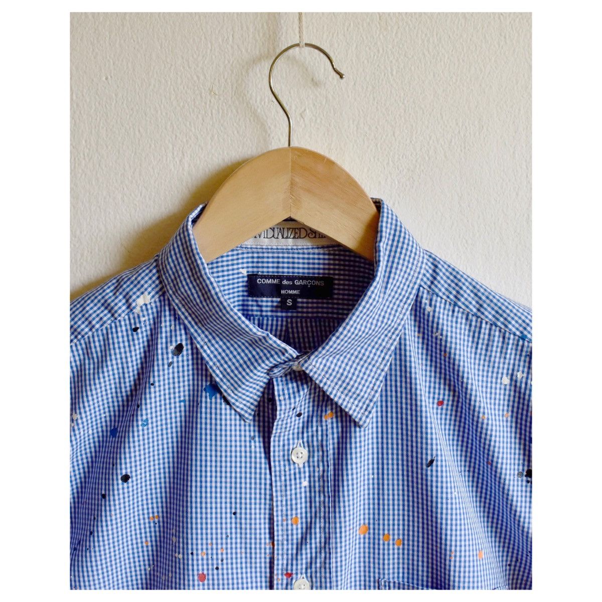 Comme des Garcons HOMME x INDIVIDUALIZED SHIRTS shirt