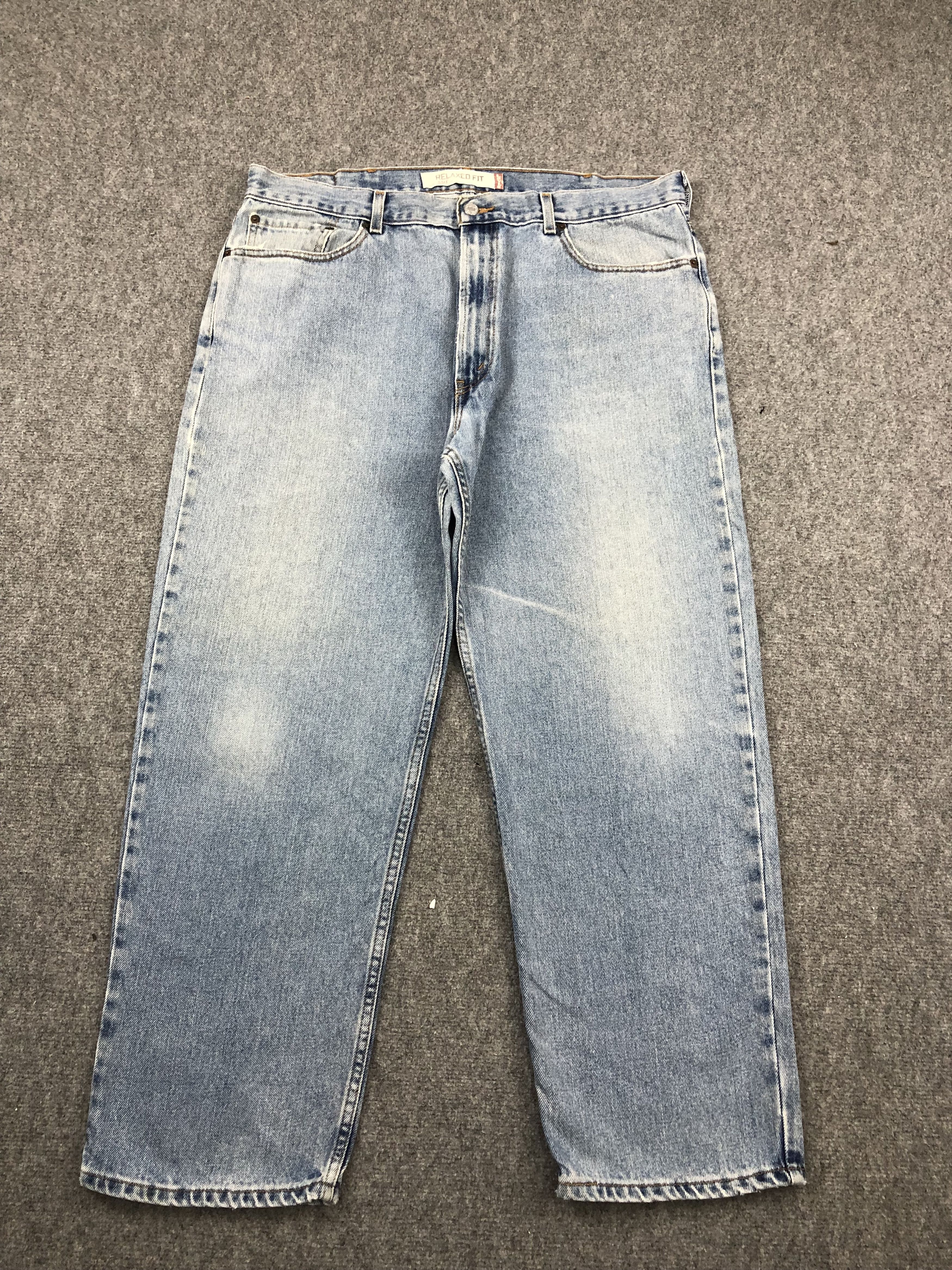 Levi's Vintage Levis 550 Faded Blue Denim DP1420 Size US 39 - 1 Thumbnail