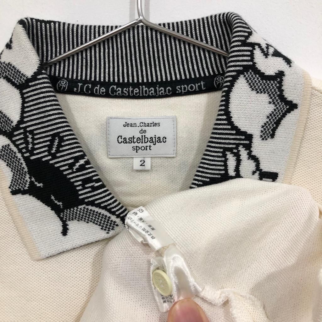 Jean Charles De Castelbajac Vintage Jean Charles De Castelbajac Polo Tee Size US M / EU 48-50 / 2 - 6 Thumbnail