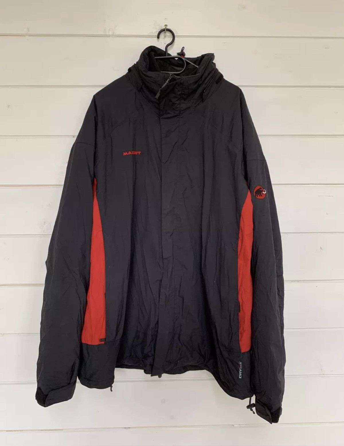 Mammut MAMMUT DRYtech Jacket Waterproof Raincoat Lined Fleece L | Grailed