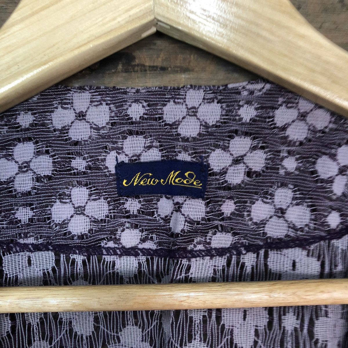Japanese Brand × Other New Made Purple cardigan kimono Knitwear #6839 Size US M / EU 48-50 / 2 - 5 Thumbnail