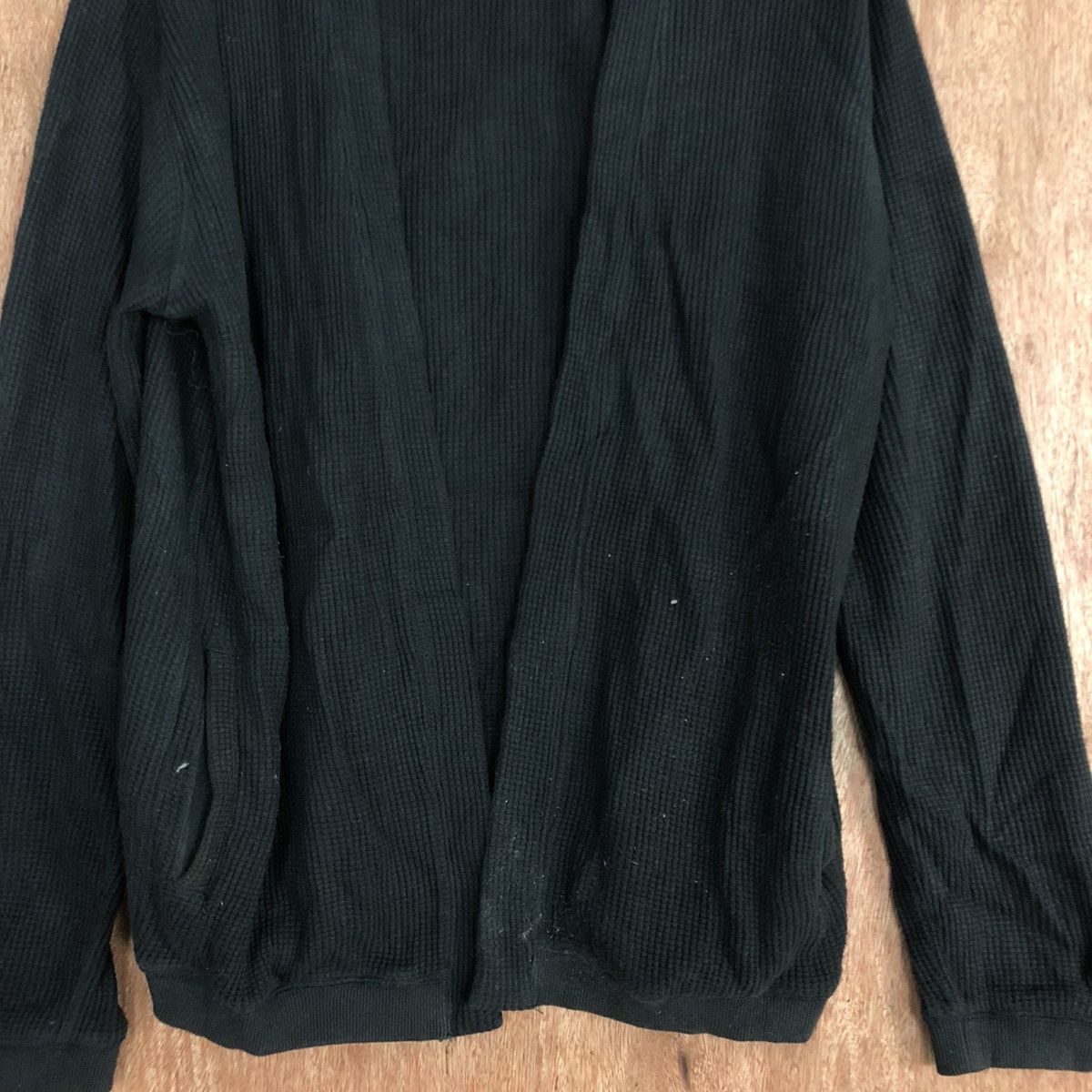 Beams Plus B-Ming by beams Black Shag cardigan Knitwear #H221 Size US M / EU 48-50 / 2 - 8 Thumbnail