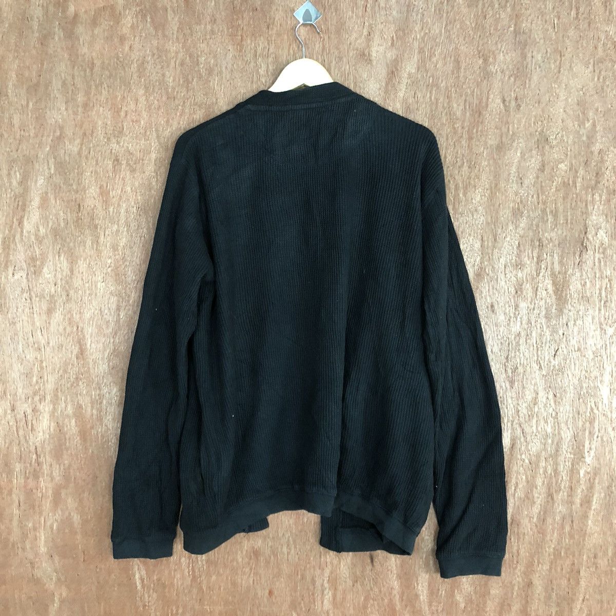 Beams Plus B-Ming by beams Black Shag cardigan Knitwear #H221 Size US M / EU 48-50 / 2 - 13 Thumbnail