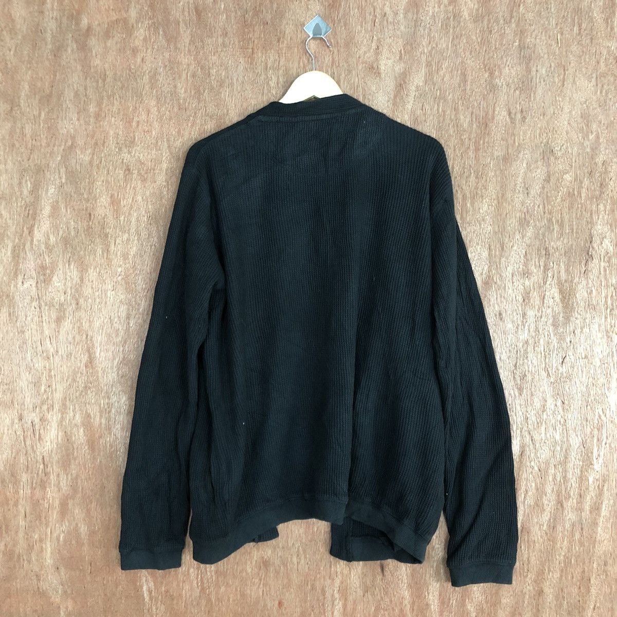 Beams Plus B-Ming by beams Black Shag cardigan Knitwear #H221 Size US M / EU 48-50 / 2 - 11 Thumbnail