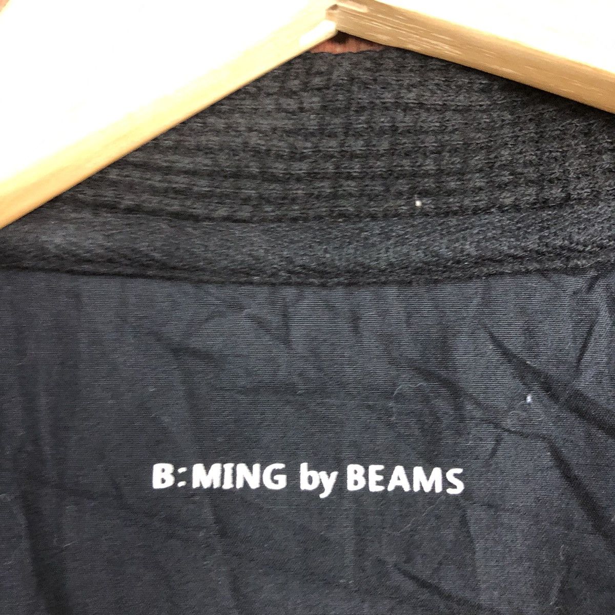 Beams Plus B-Ming by beams Black Shag cardigan Knitwear #H221 Size US M / EU 48-50 / 2 - 10 Thumbnail