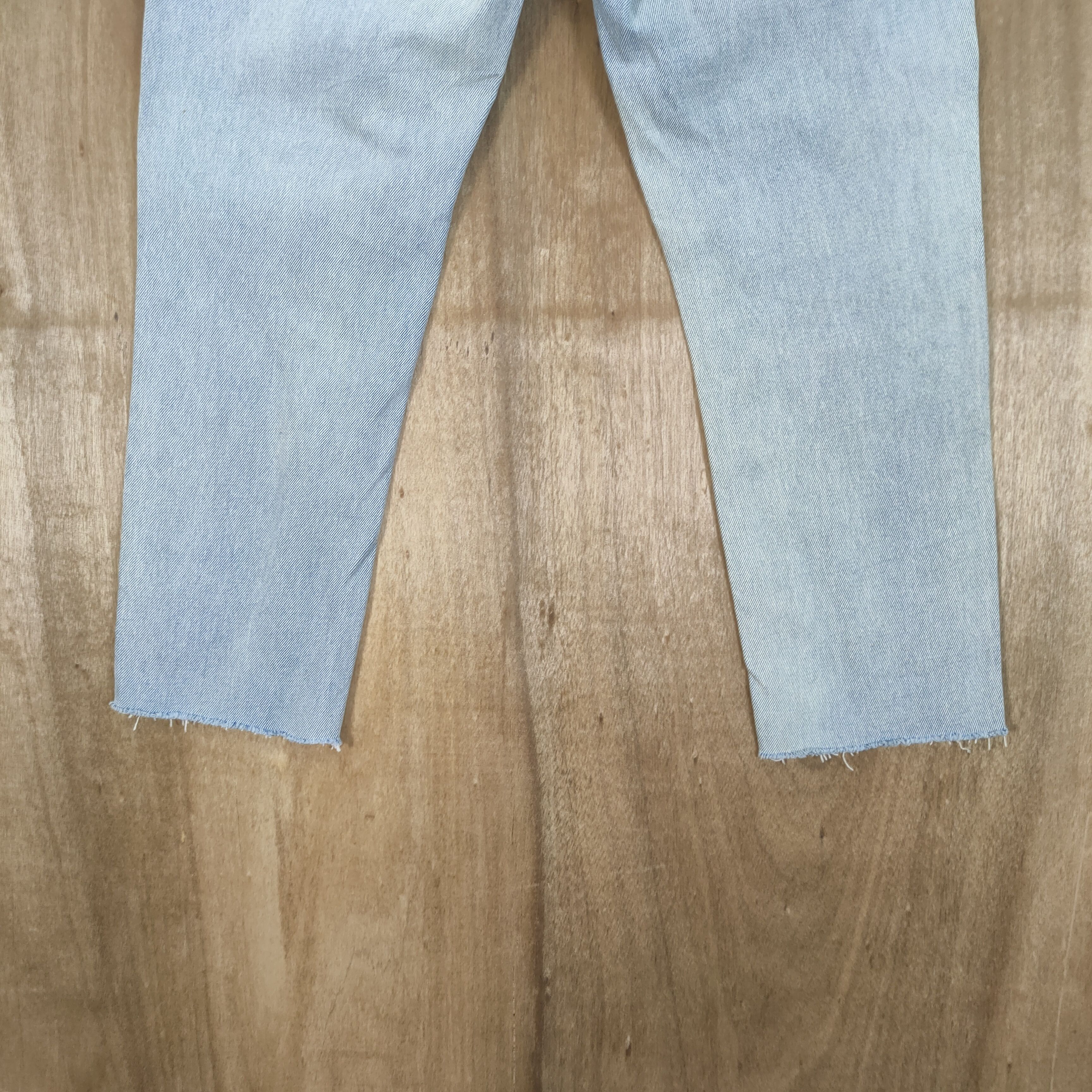 Japanese Brand × Seditionaries HULL DISTRESSED KNEE LIGHT BLUE JEANS PANTS Size US 30 / EU 46 - 8 Thumbnail