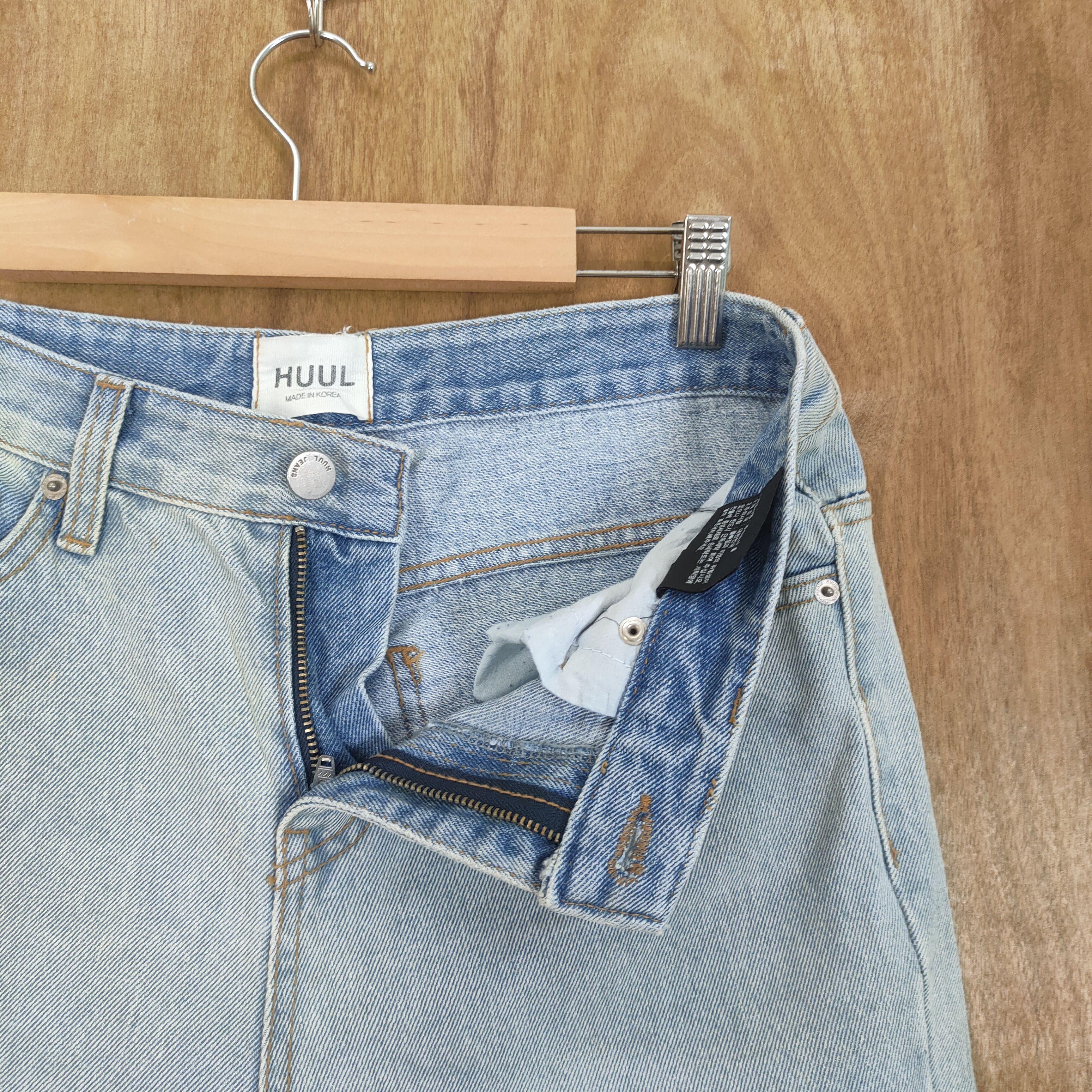 Japanese Brand × Seditionaries HULL DISTRESSED KNEE LIGHT BLUE JEANS PANTS Size US 30 / EU 46 - 9 Thumbnail