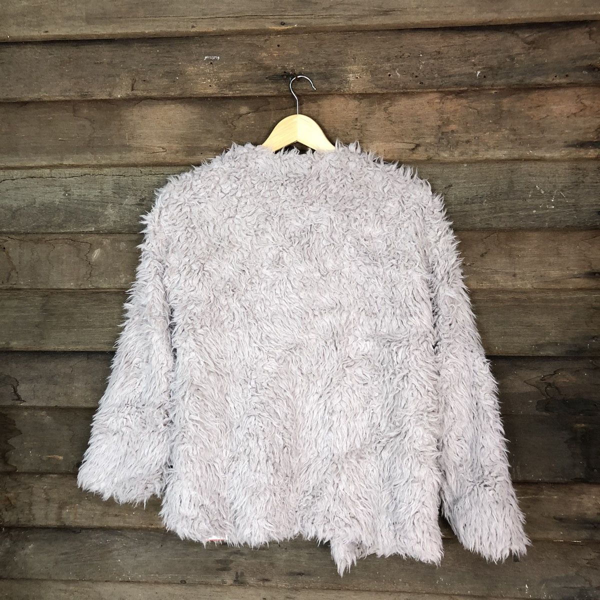 Homespun Knitwear Japan shag shaggy cardigan Mohair Knitwear #H257 Size M / US 6-8 / IT 42-44 - 8 Thumbnail