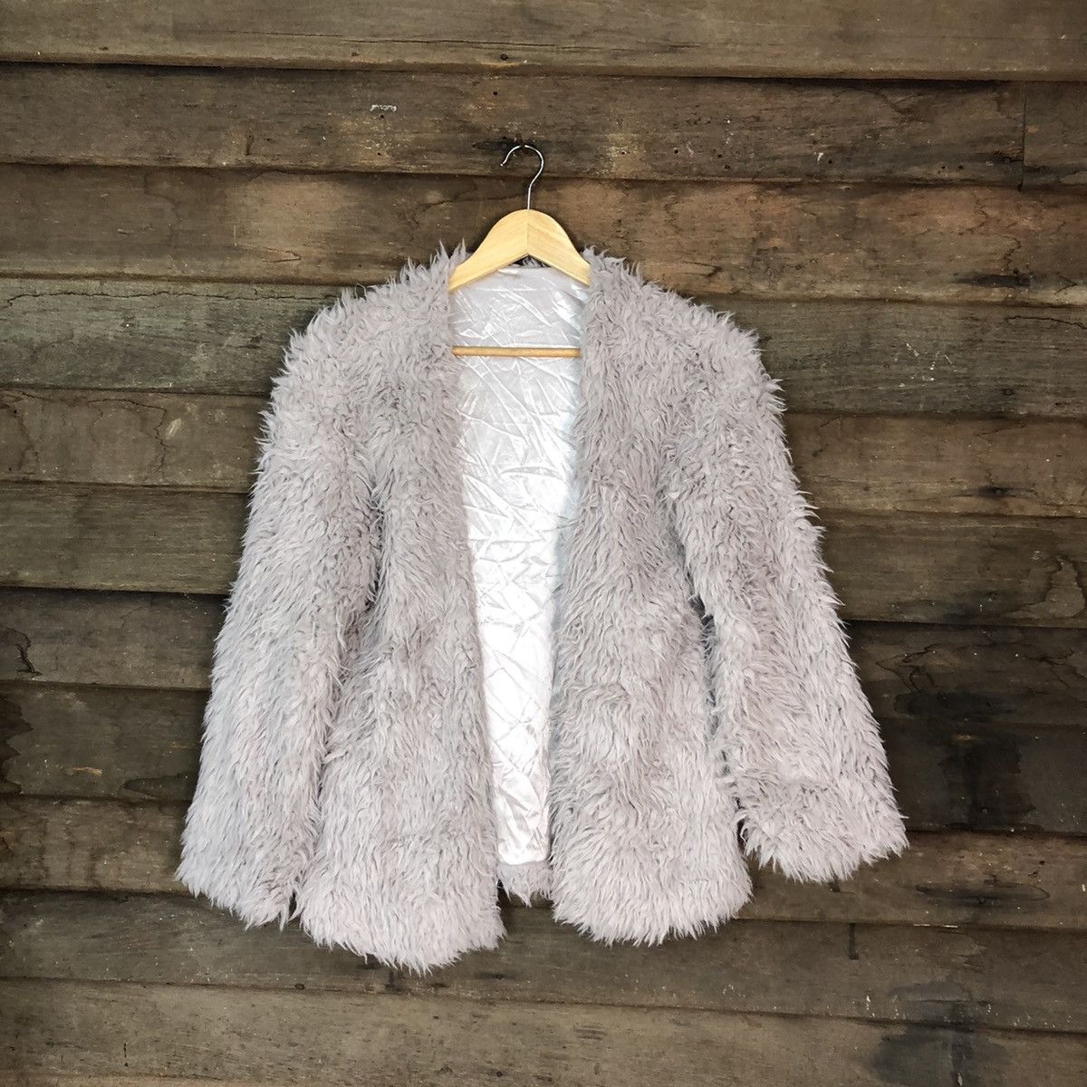Homespun Knitwear Japan shag shaggy cardigan Mohair Knitwear #H257 Size M / US 6-8 / IT 42-44 - 1 Thumbnail