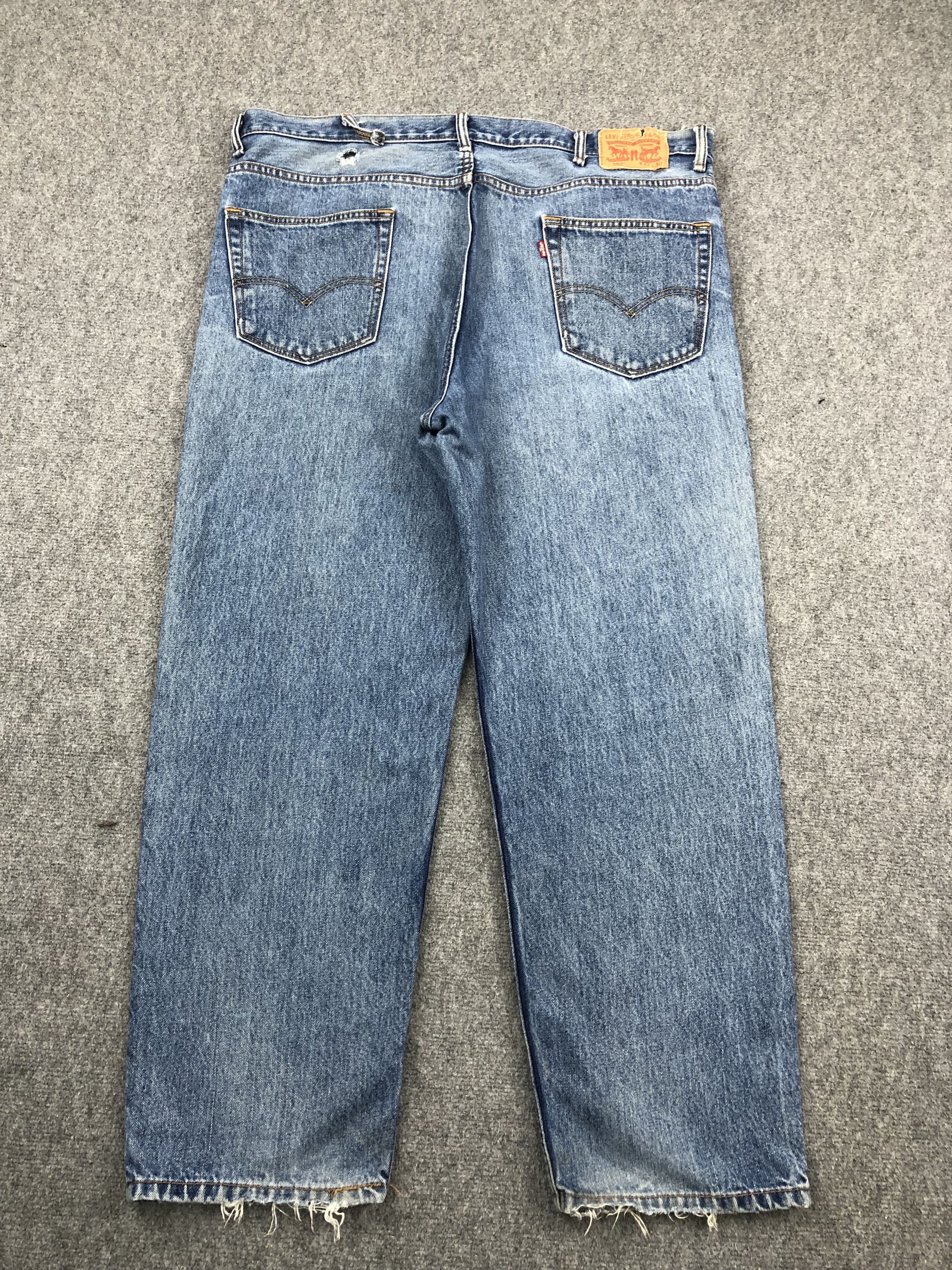 Levi's Vintage Levis 550 Denim DP1428 Size US 44 / EU 60 - 3 Thumbnail