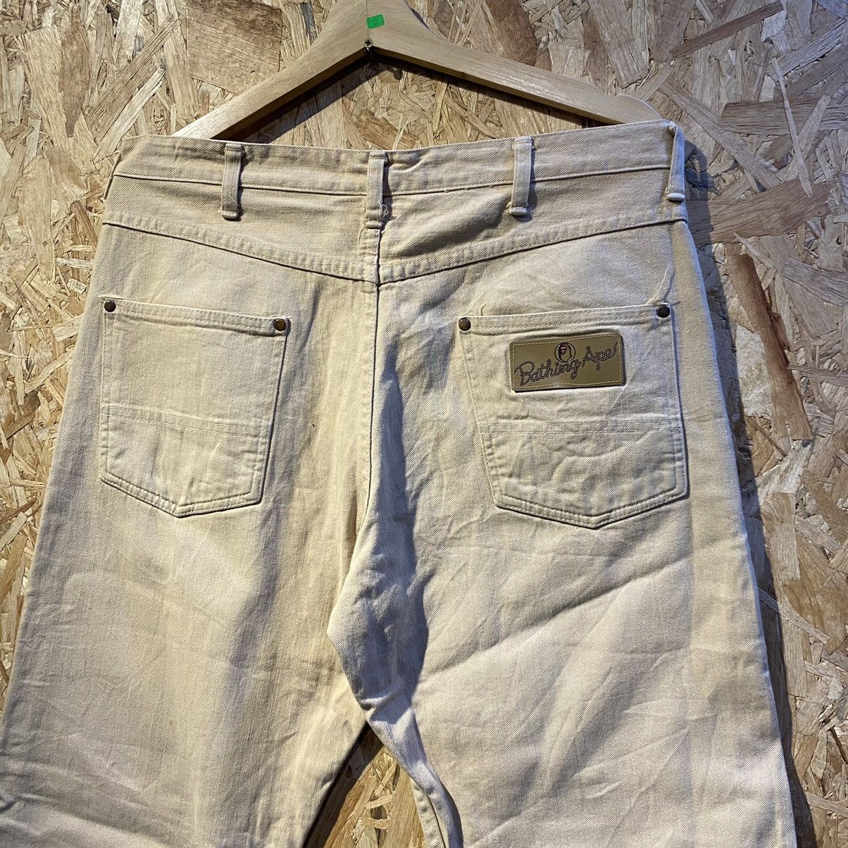 Bape RARE‼️Bathing Ape Busy Works Carpenter Denim Pants Size US 34 / EU 50 - 3 Thumbnail