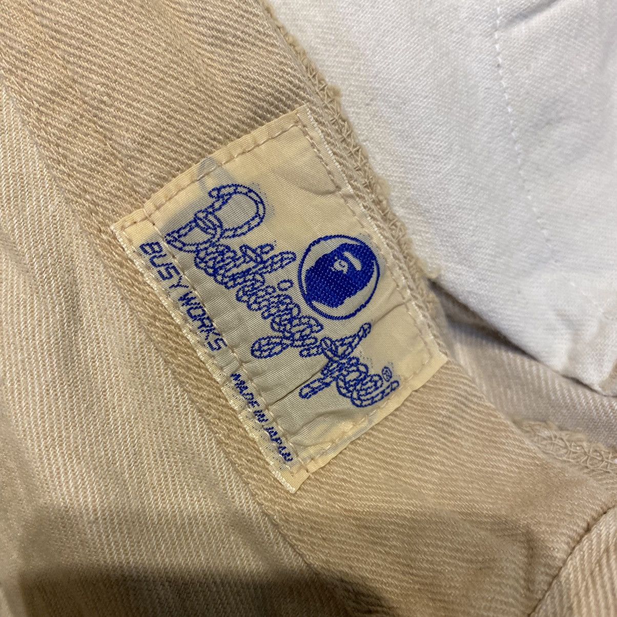 Bape RARE‼️Bathing Ape Busy Works Carpenter Denim Pants Size US 34 / EU 50 - 11 Thumbnail