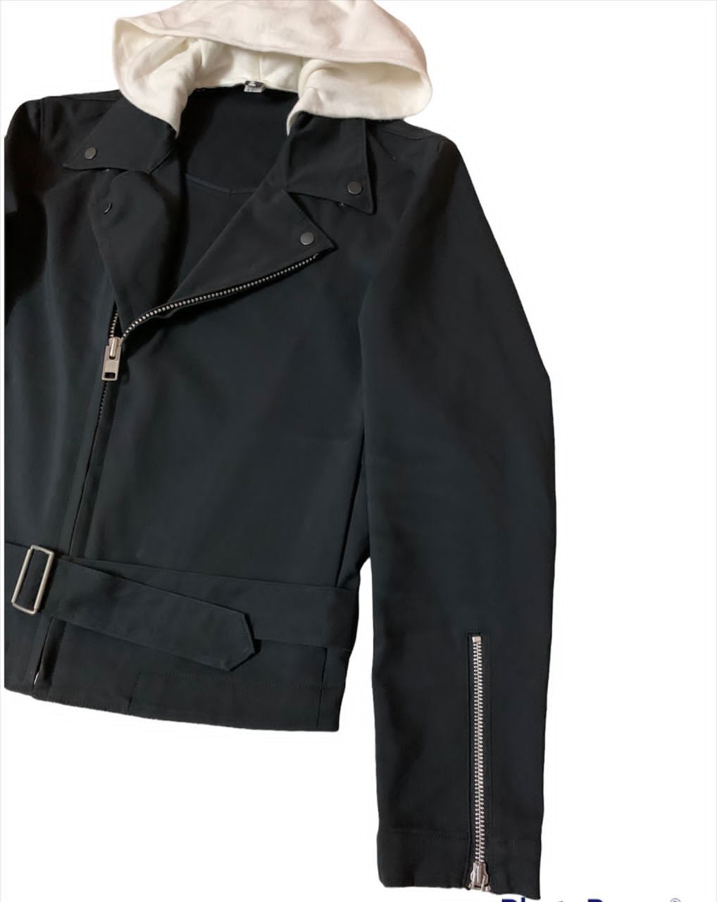 Lad Musician Lad Musician Double Collar Cropped Jacket Removable Hoodie Size US S / EU 44-46 / 1 - 4 Thumbnail