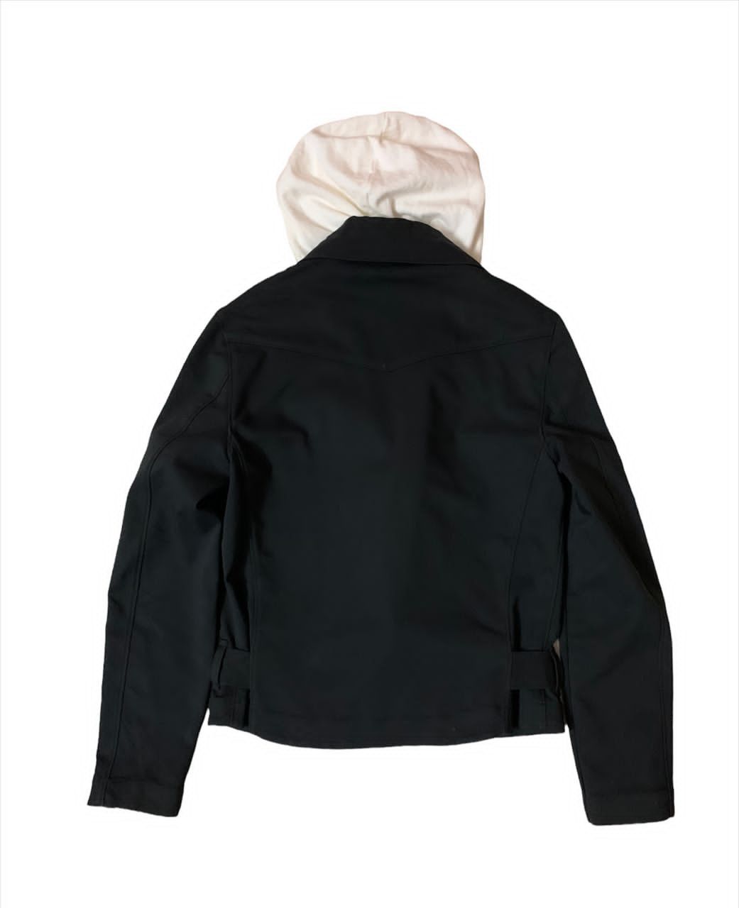 Lad Musician Lad Musician Double Collar Cropped Jacket Removable Hoodie Size US S / EU 44-46 / 1 - 2 Thumbnail