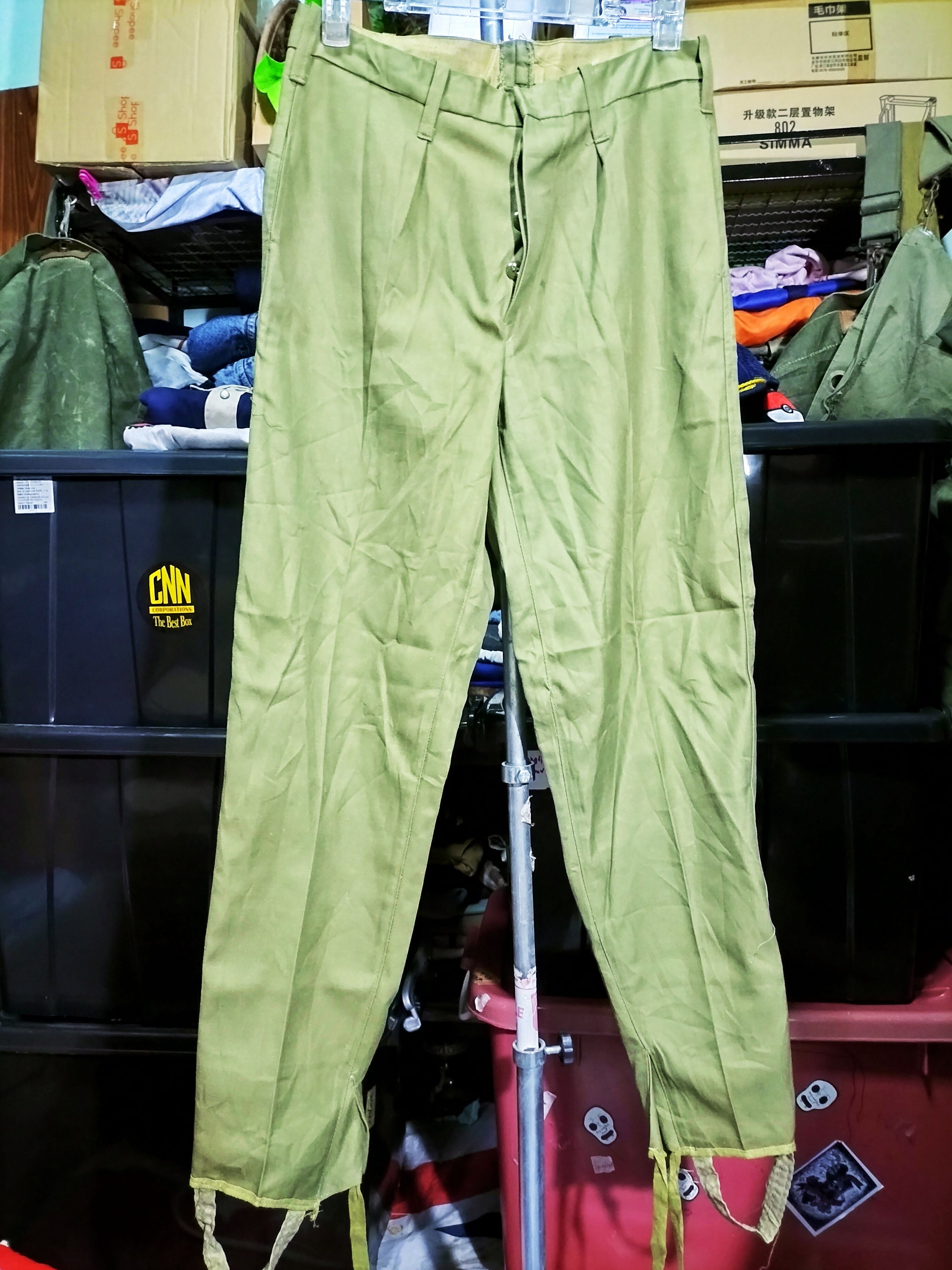 Vintage Vintage Military Pants Navy Airforce pattern 50s 60s ww2 Size US 30 / EU 46 - 1 Thumbnail