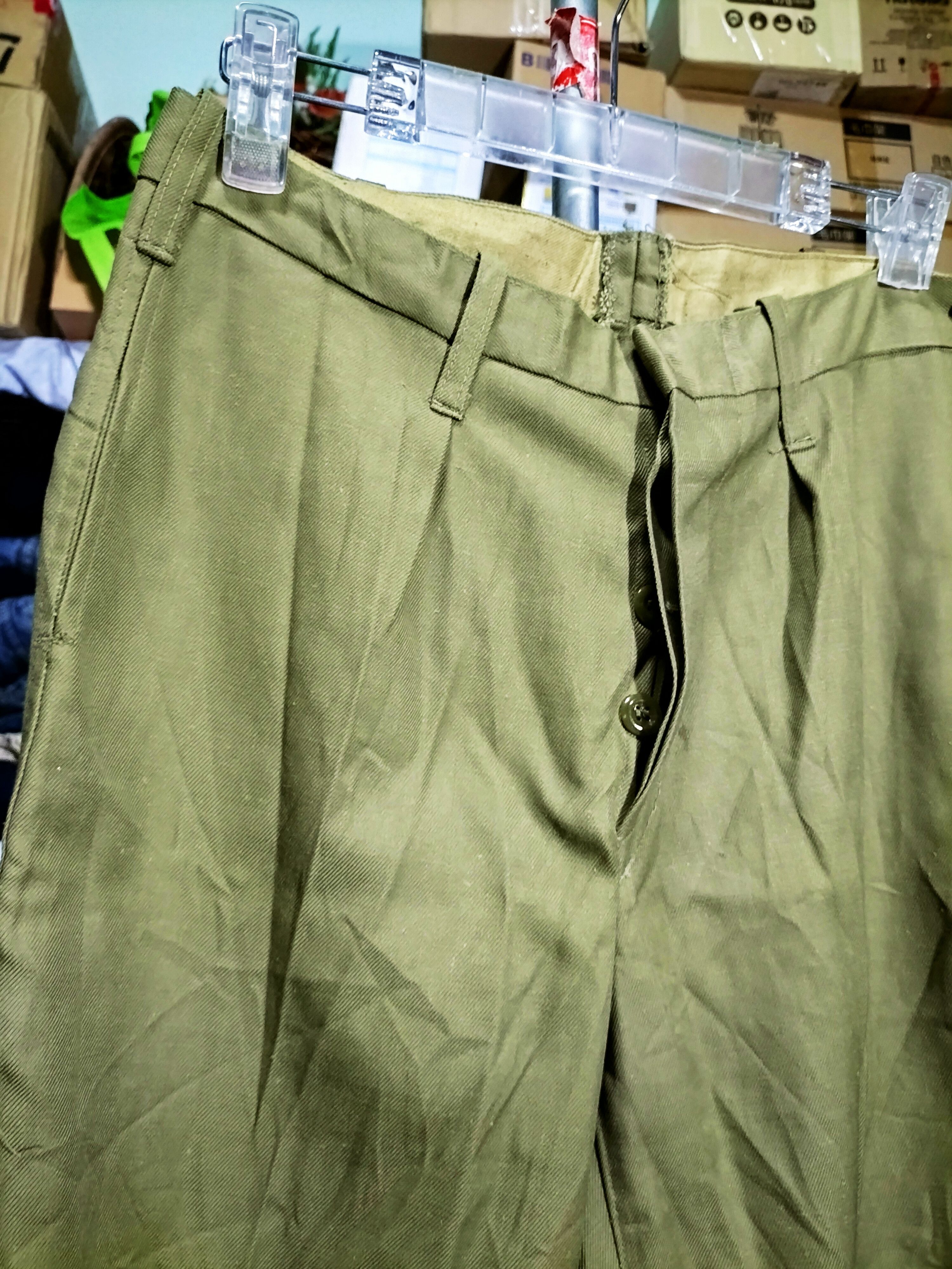 Vintage Vintage Military Pants Navy Airforce pattern 50s 60s ww2 Size US 30 / EU 46 - 4 Thumbnail