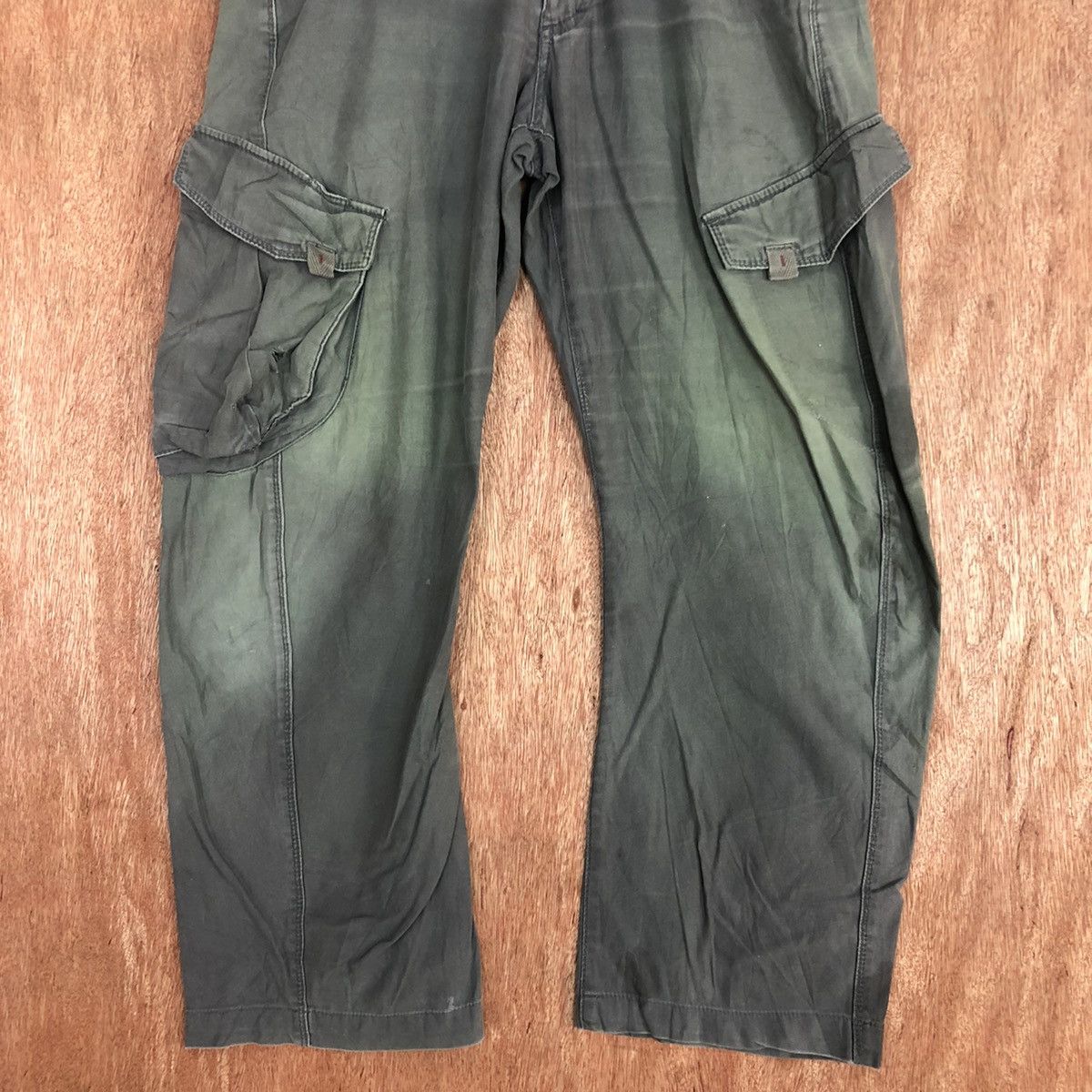 Faded Glory Xebec Twist 45 Grey multipocket tactical Cargo Pants #H175 Size US 31 - 3 Thumbnail