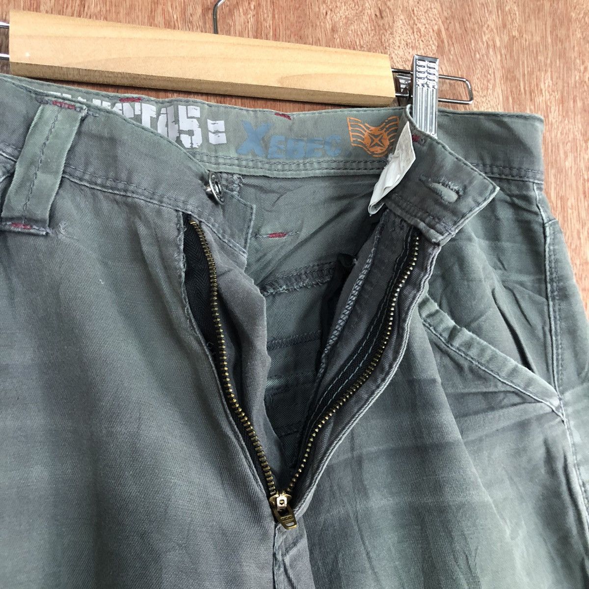 Faded Glory Xebec Twist 45 Grey multipocket tactical Cargo Pants #H175 Size US 31 - 7 Thumbnail