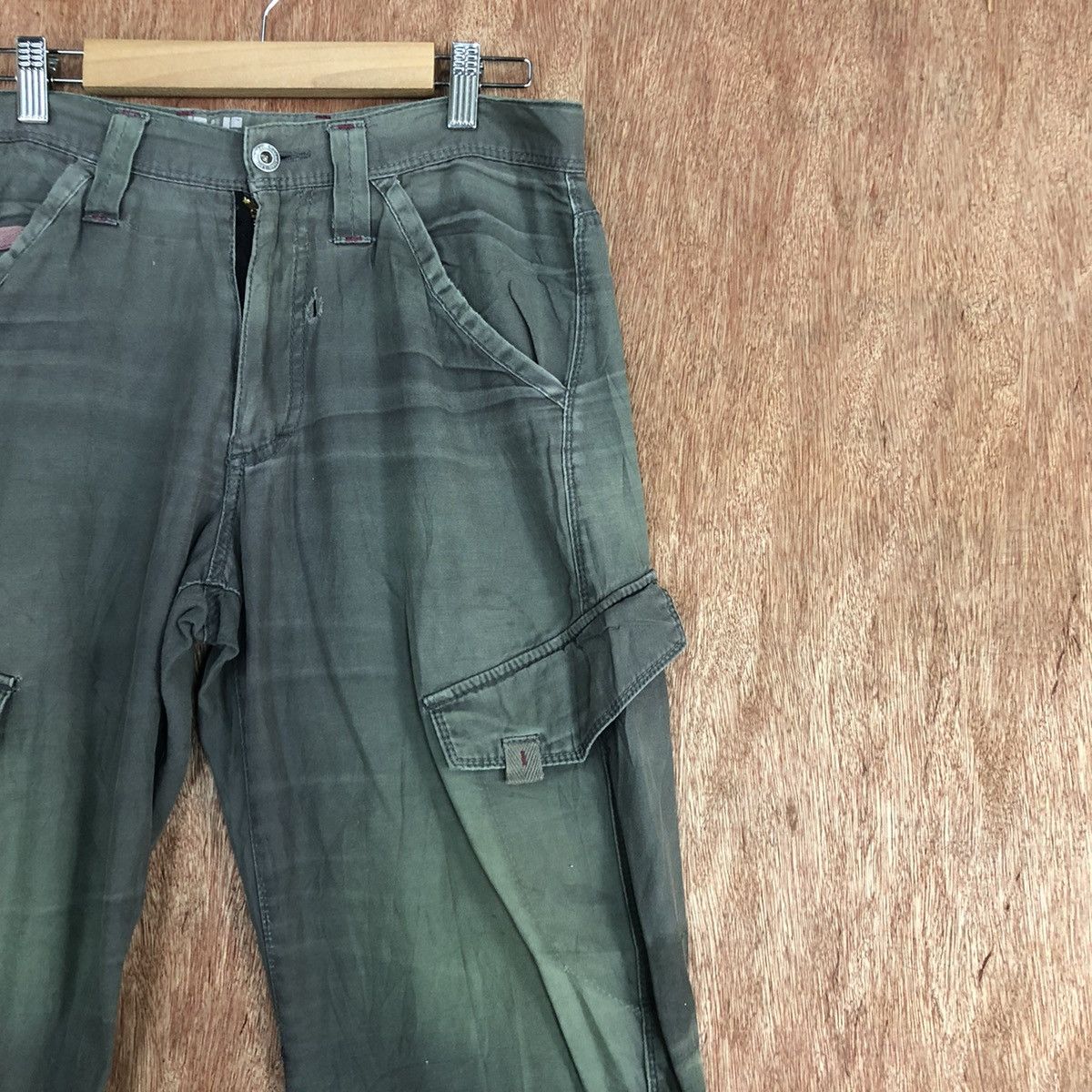Faded Glory Xebec Twist 45 Grey multipocket tactical Cargo Pants #H175 Size US 31 - 4 Thumbnail