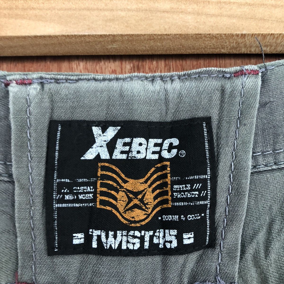 Faded Glory Xebec Twist 45 Grey multipocket tactical Cargo Pants #H175 Size US 31 - 11 Thumbnail