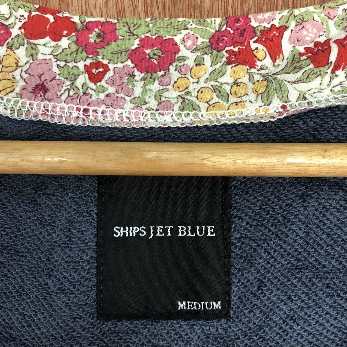 Homespun Knitwear Ships Jet Blue Shag Shaggy cardigan Knitwear #H169 Size US M / EU 48-50 / 2 - 10 Thumbnail