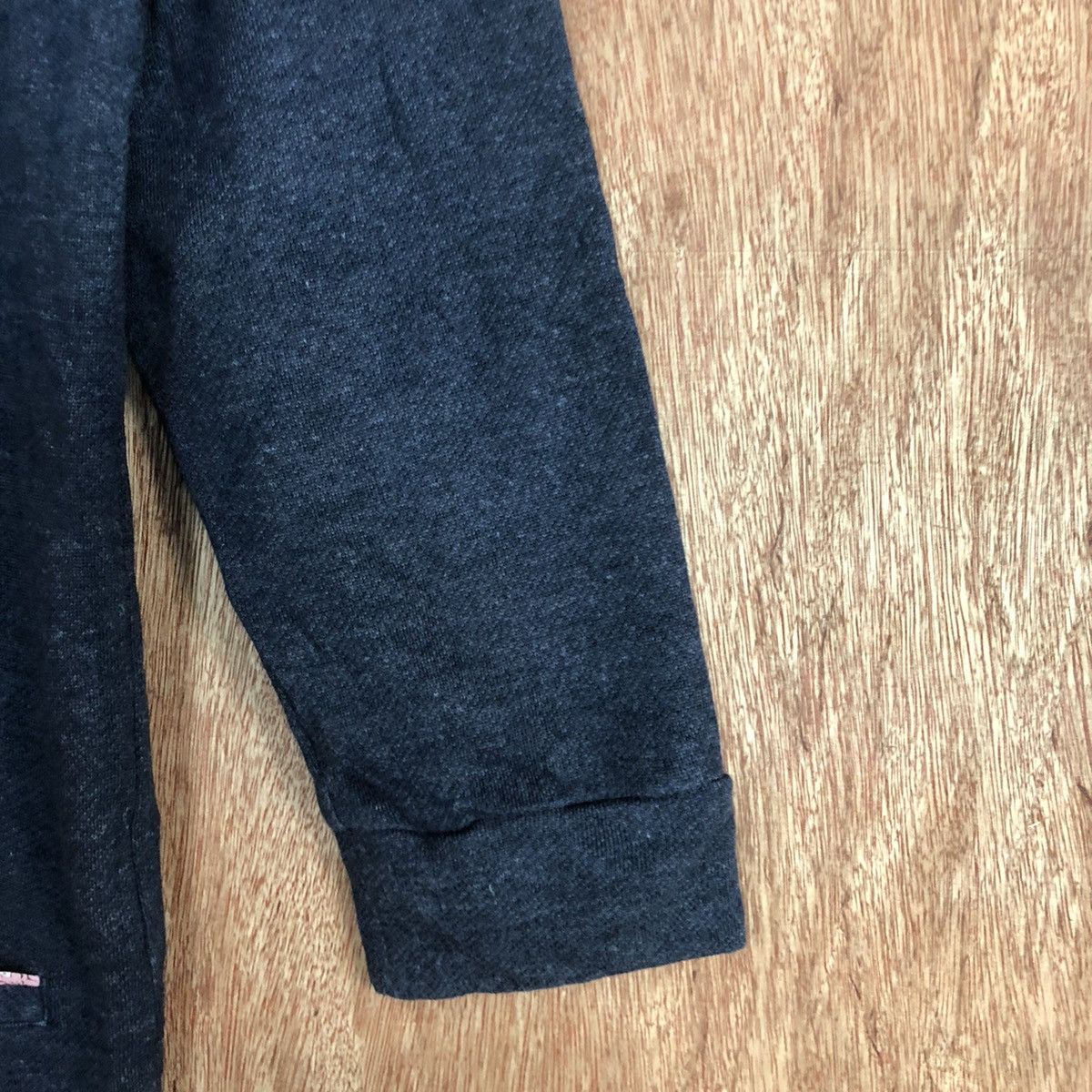 Homespun Knitwear Ships Jet Blue Shag Shaggy cardigan Knitwear #H169 Size US M / EU 48-50 / 2 - 4 Thumbnail