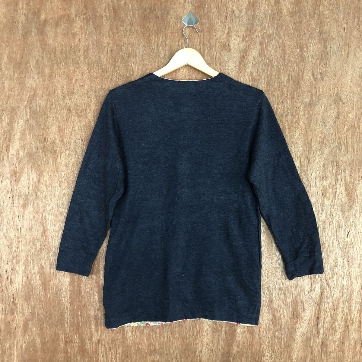 Homespun Knitwear Ships Jet Blue Shag Shaggy cardigan Knitwear #H169 Size US M / EU 48-50 / 2 - 13 Thumbnail