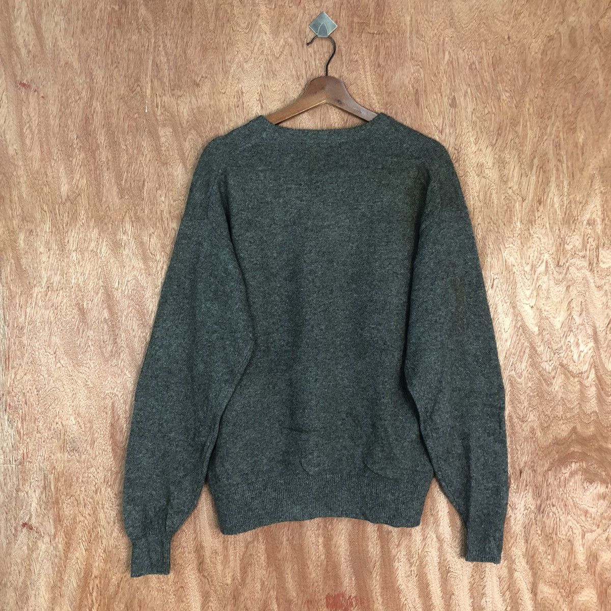 Vintage Convivace hunter Grey art sweatshirt Knitwear #H164 Size US M / EU 48-50 / 2 - 11 Thumbnail