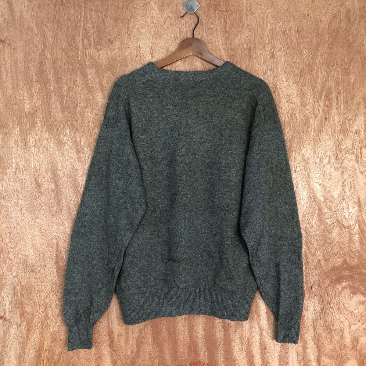 Vintage Convivace hunter Grey art sweatshirt Knitwear #H164 Size US M / EU 48-50 / 2 - 13 Thumbnail