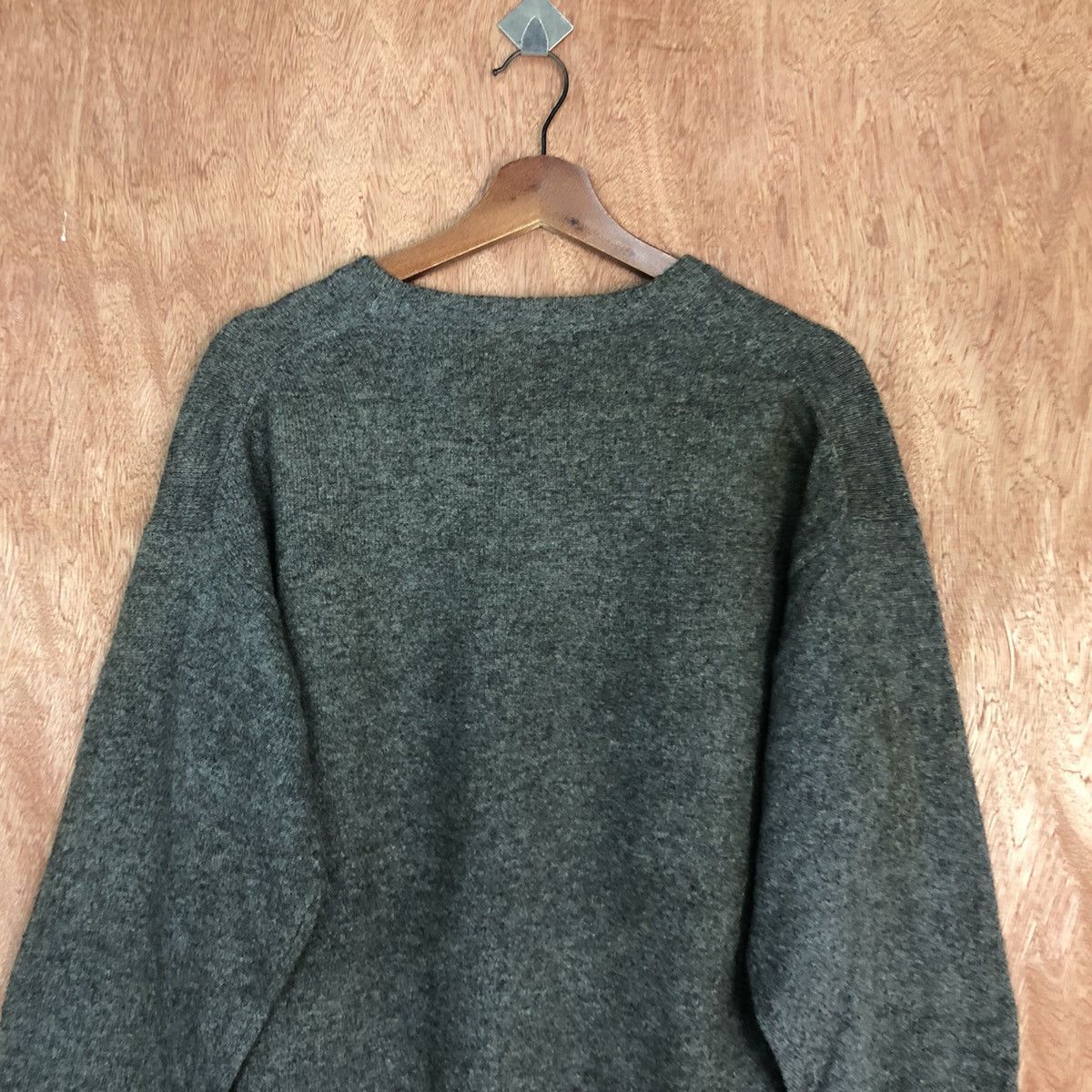 Vintage Convivace hunter Grey art sweatshirt Knitwear #H164 Size US M / EU 48-50 / 2 - 12 Thumbnail