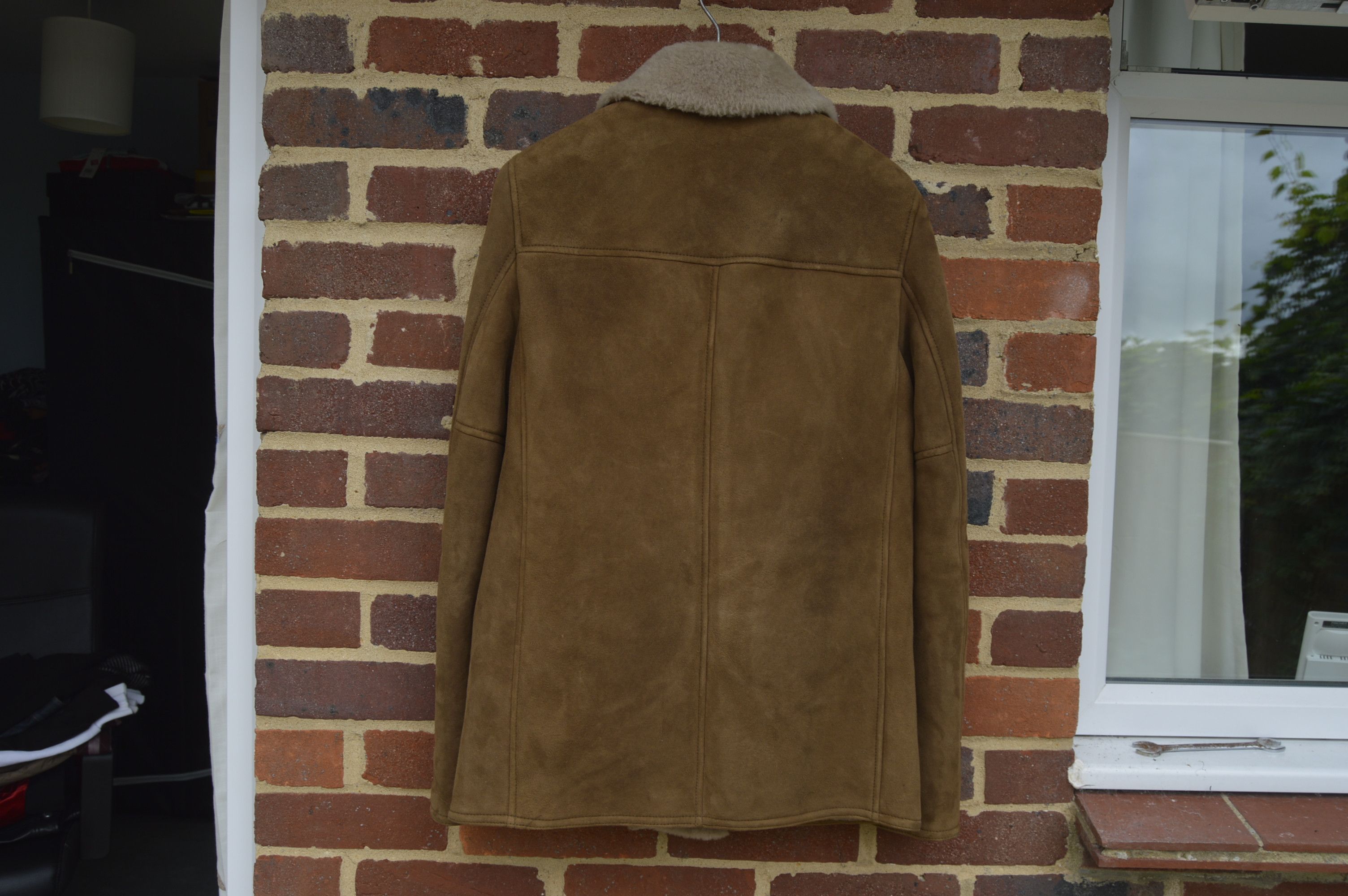 Saint Laurent Paris Hedi's Personal Suede and Shearling Coat Size US S / EU 44-46 / 1 - 8 Thumbnail