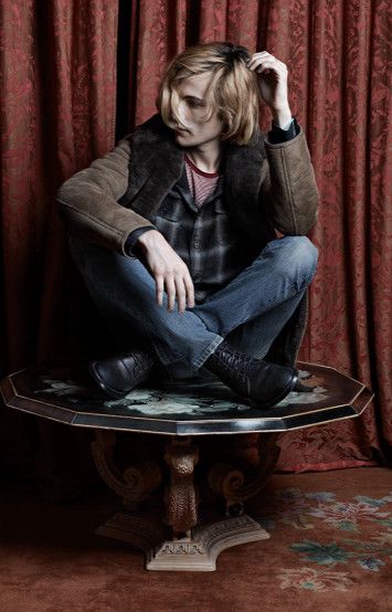 Saint Laurent Paris Hedi's Personal Suede and Shearling Coat Size US S / EU 44-46 / 1 - 12 Thumbnail