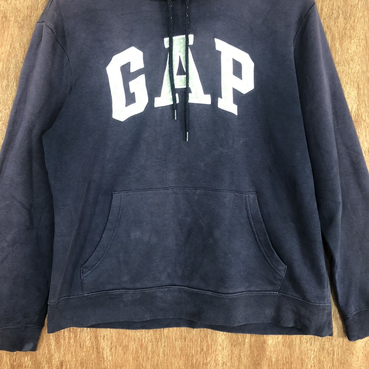Gap Gap Black Faded Hoodies sweatshirt #H159 Size US S / EU 44-46 / 1 - 8 Thumbnail