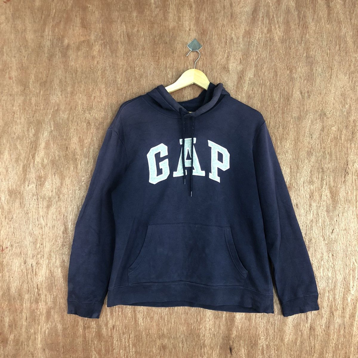 Gap Gap Black Faded Hoodies sweatshirt #H159 Size US S / EU 44-46 / 1 - 3 Thumbnail