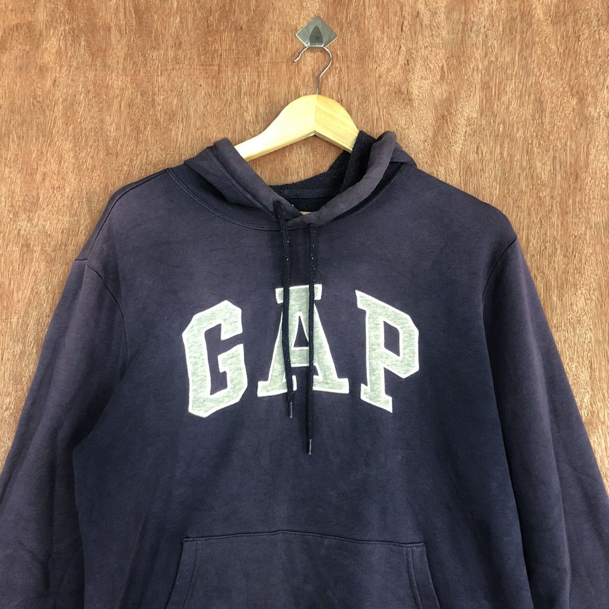 Gap Gap Black Faded Hoodies sweatshirt #H159 Size US S / EU 44-46 / 1 - 2 Thumbnail