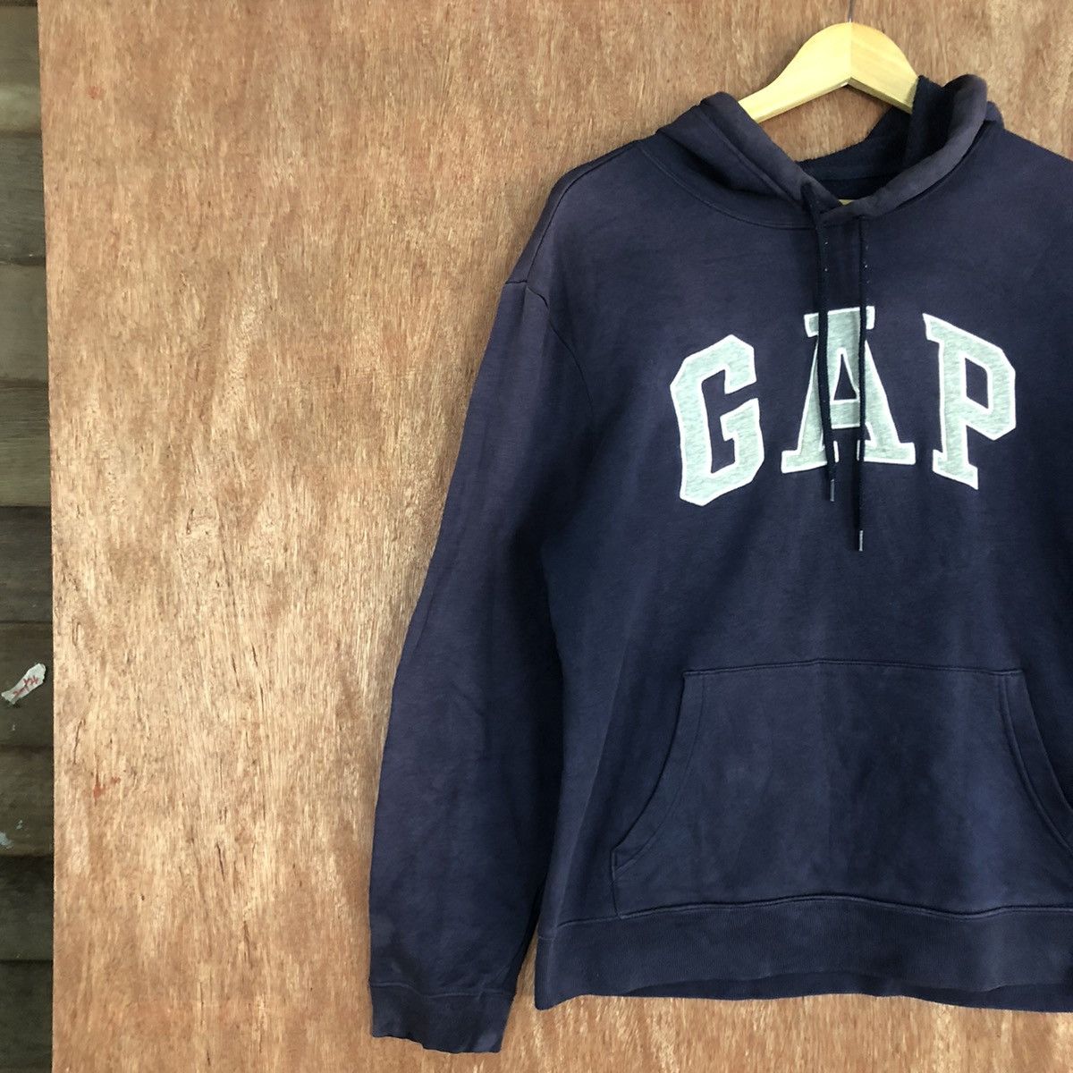 Gap Gap Black Faded Hoodies sweatshirt #H159 Size US S / EU 44-46 / 1 - 7 Thumbnail