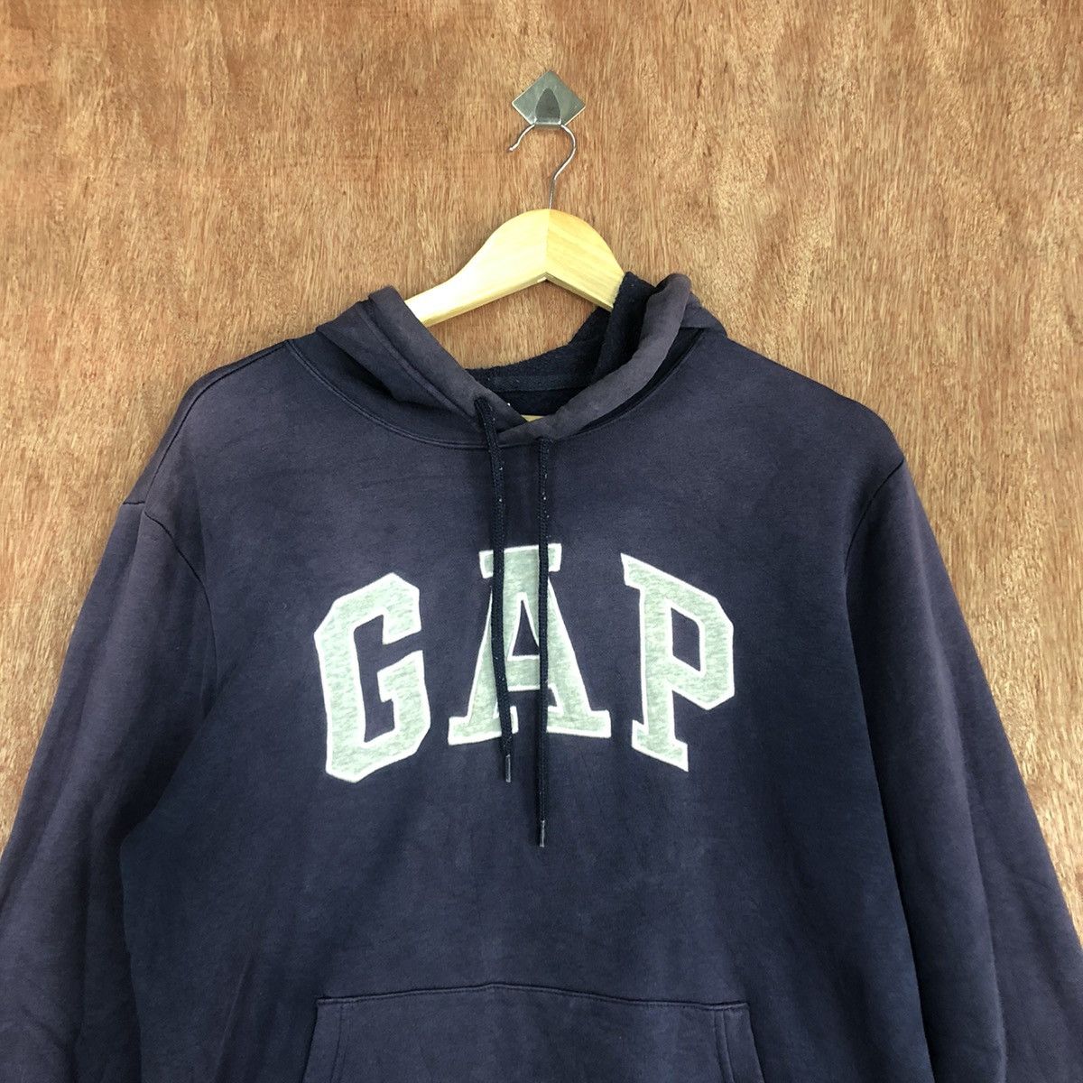Gap Gap Black Faded Hoodies sweatshirt #H159 Size US S / EU 44-46 / 1 - 9 Thumbnail