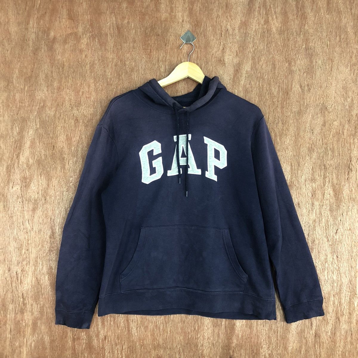 Gap Gap Black Faded Hoodies sweatshirt #H159 Size US S / EU 44-46 / 1 - 1 Thumbnail