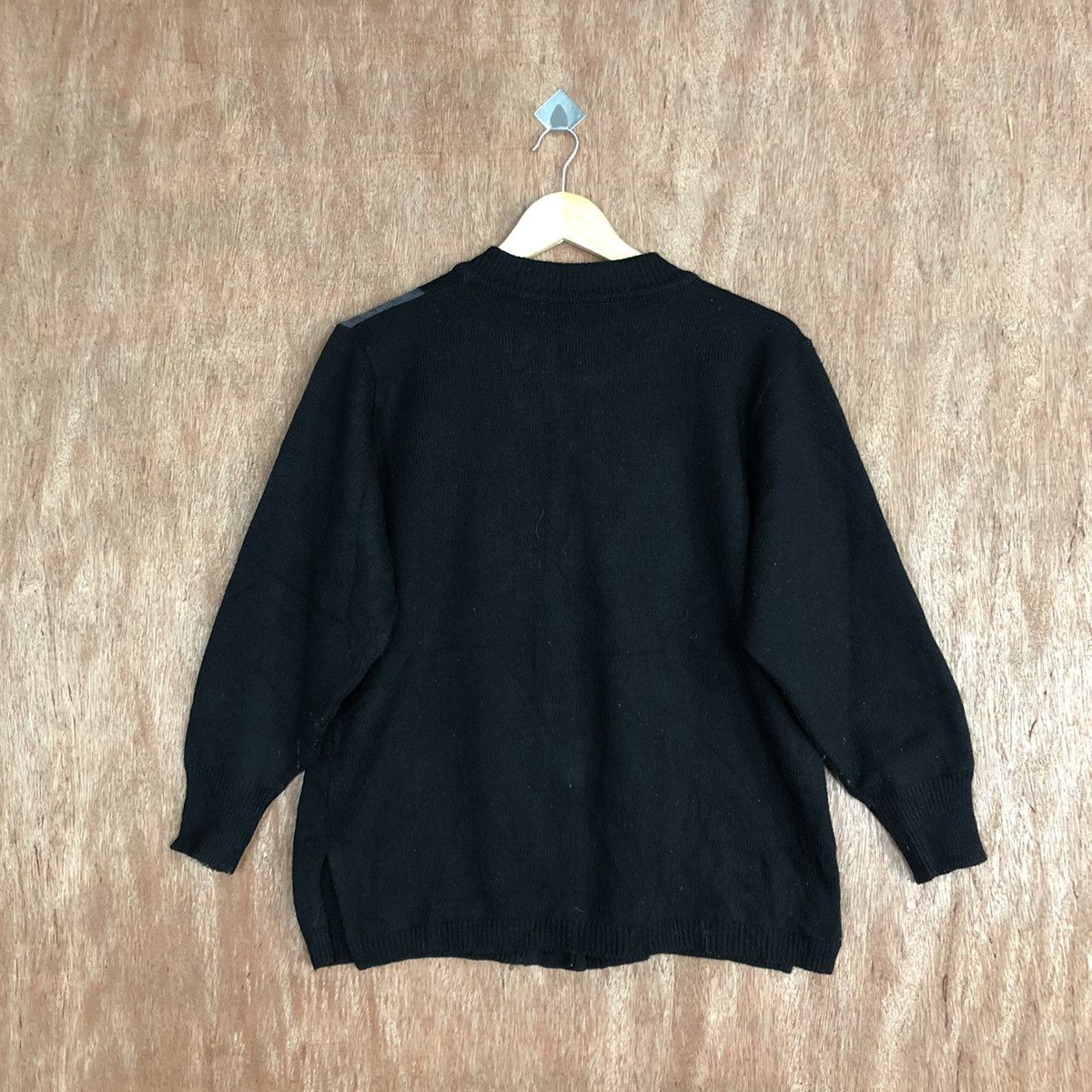 Aran Isles Knitwear Frevino art Black Knitwear sweatshirt #H149 Size US M / EU 48-50 / 2 - 11 Thumbnail