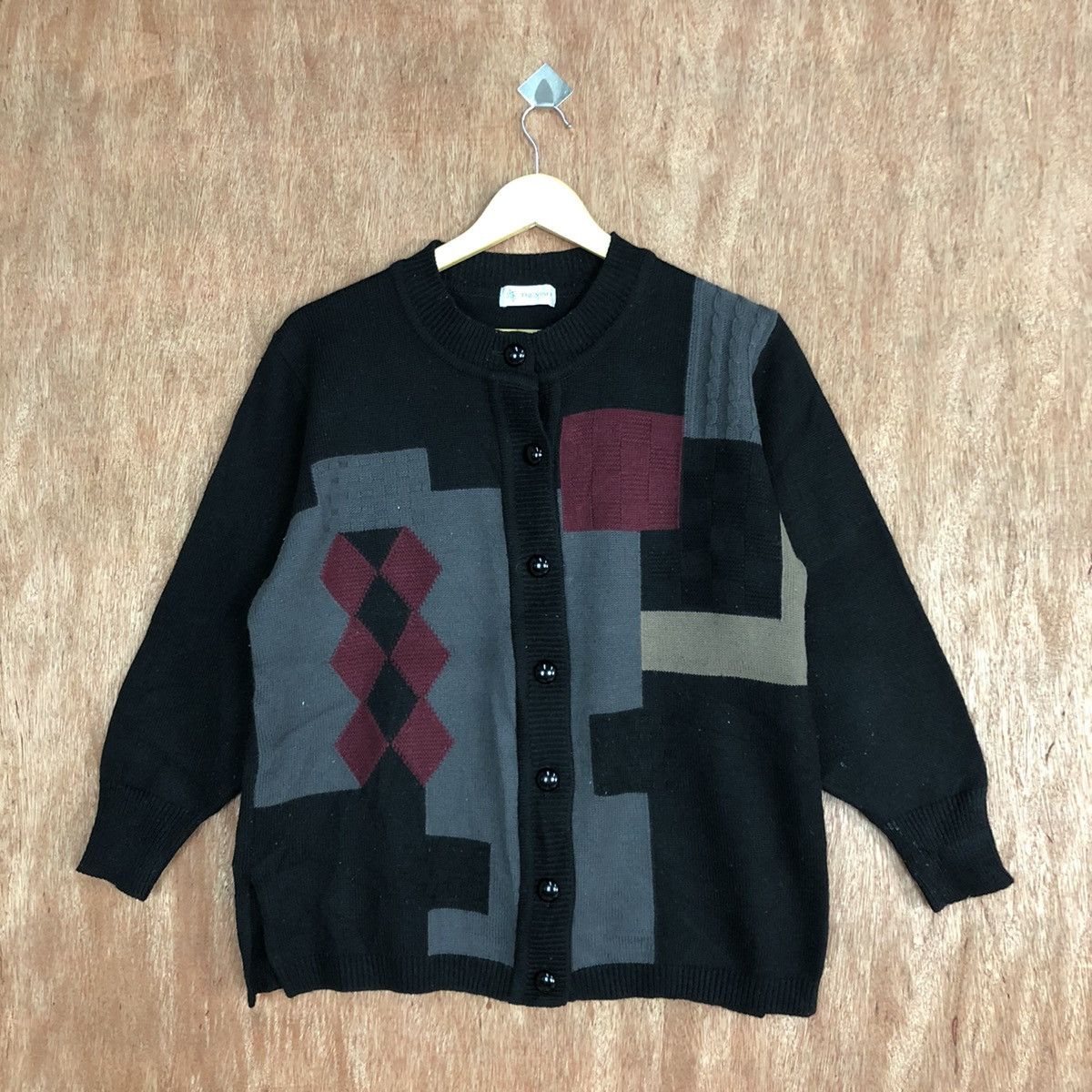 Aran Isles Knitwear Frevino art Black Knitwear sweatshirt #H149 Size US M / EU 48-50 / 2 - 3 Thumbnail
